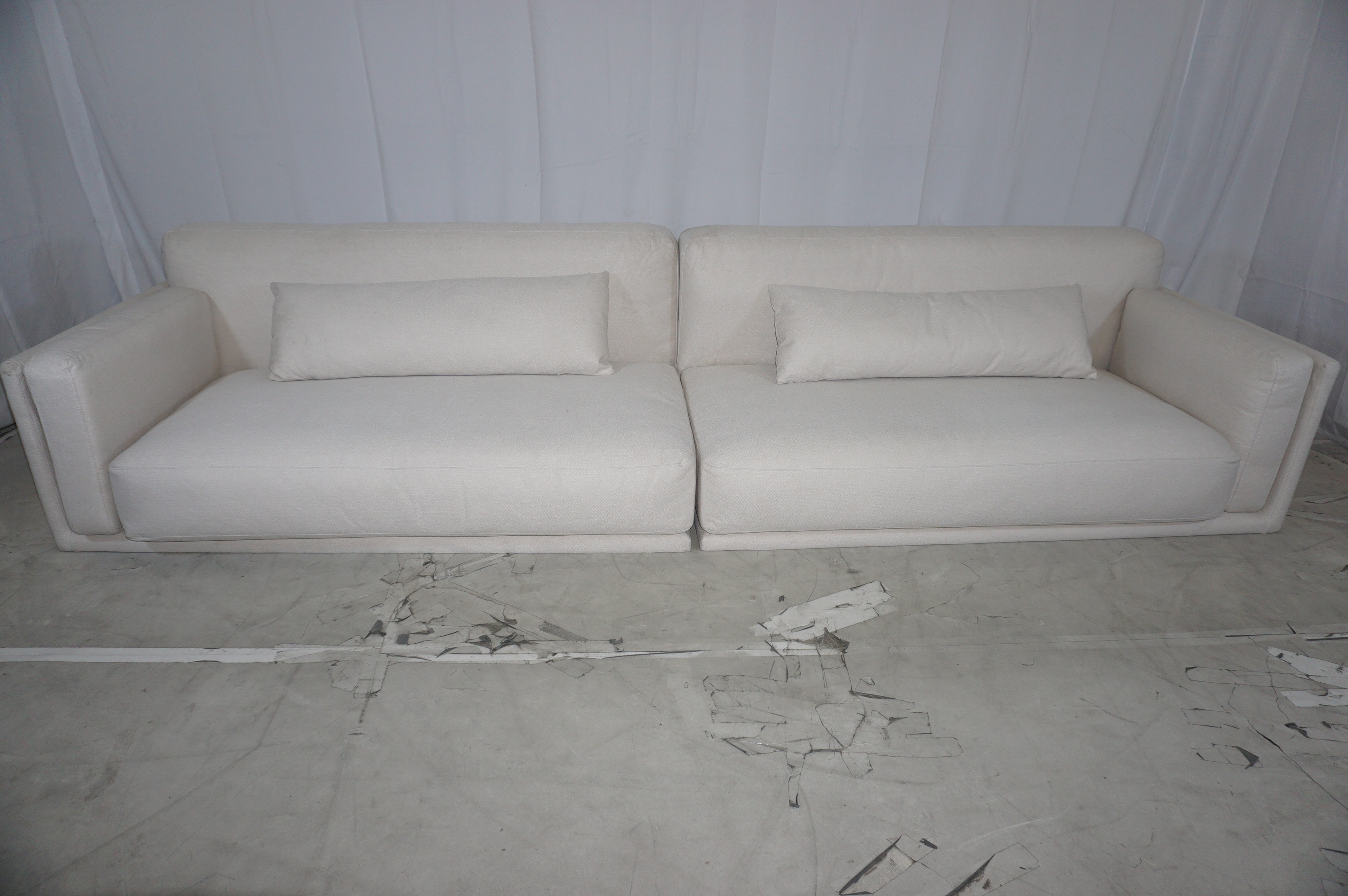 Harvey Sofa 4-Sitzer Mark Sand