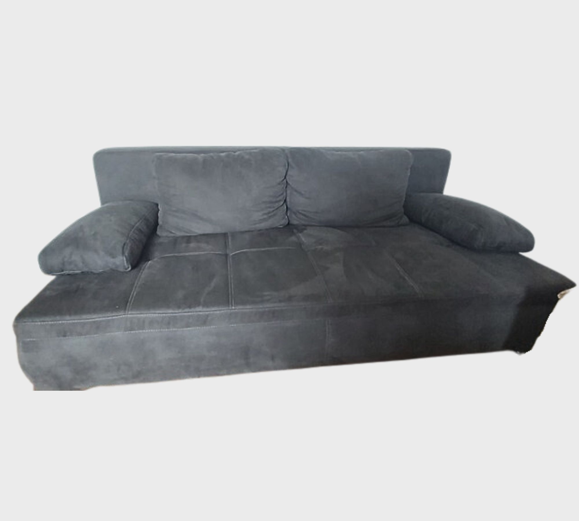 Antonio Sofa 2-Sitzer Baumwolle Anthrazit