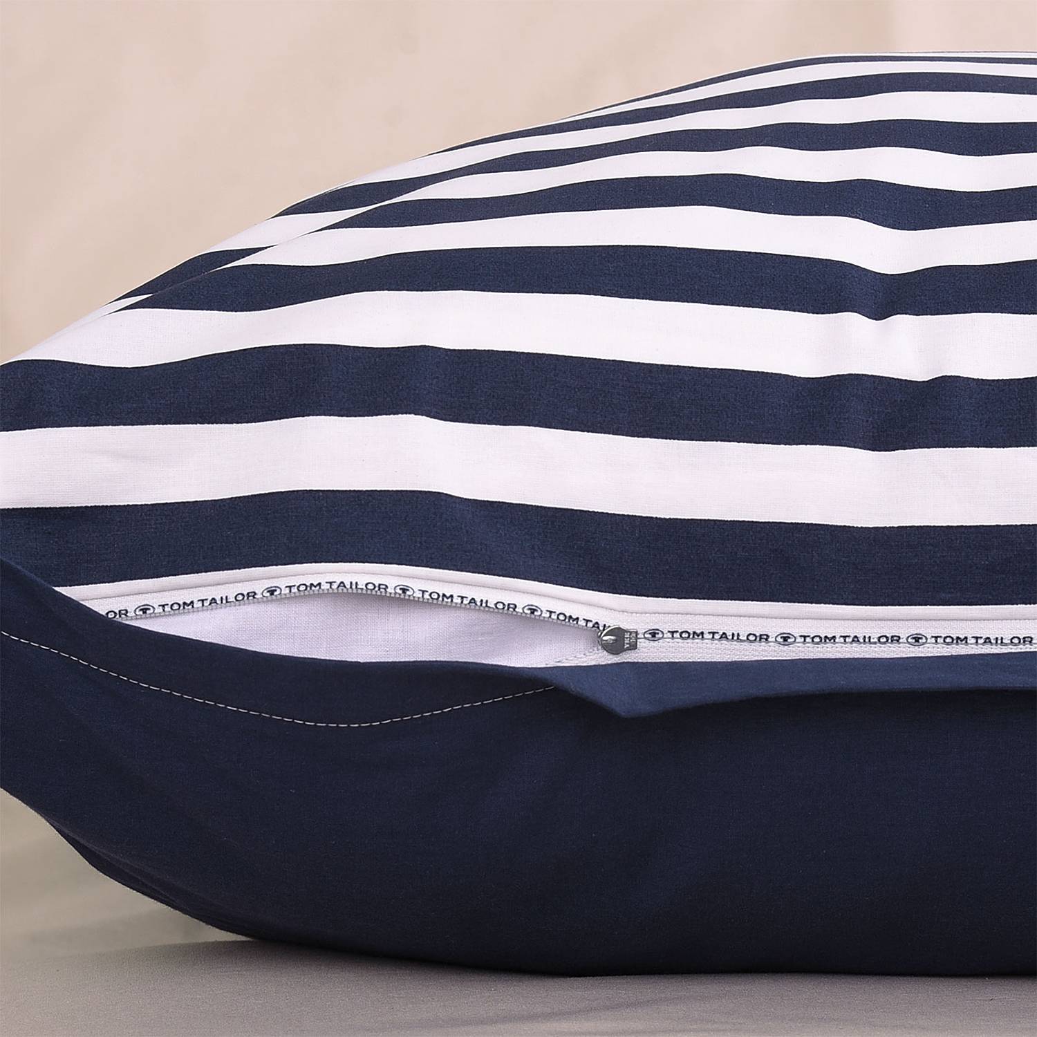 Perkal-Bettwäsche Set Baumwolle 155x220 + Kissen 80x80