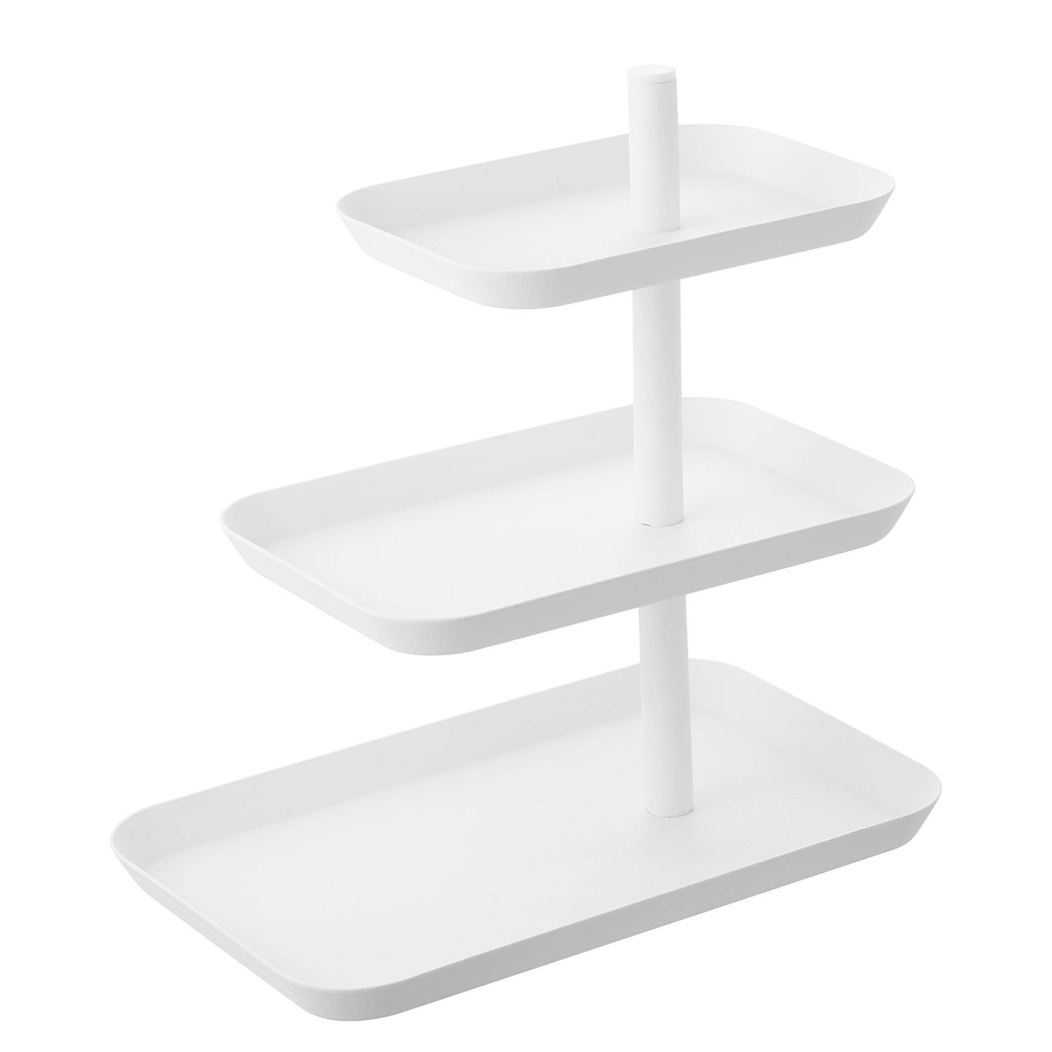 Etagere Tower Stahl Weiß