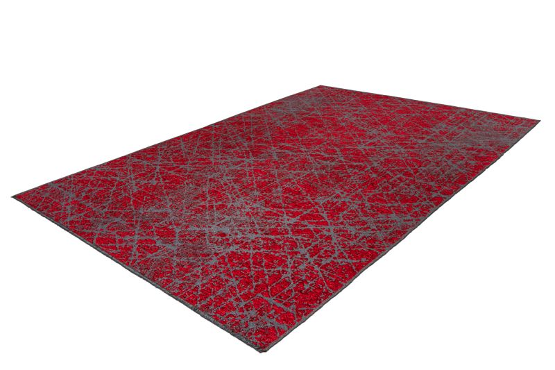 Amalfi Teppich Baumwolle Recycelt Rot 150 x 230 cm