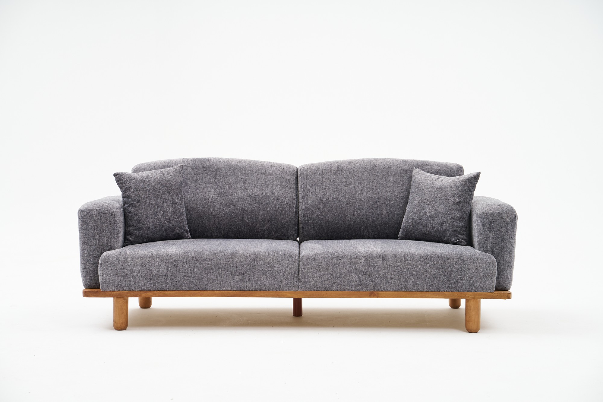 Rens Sofa 4-Sitzer Grau