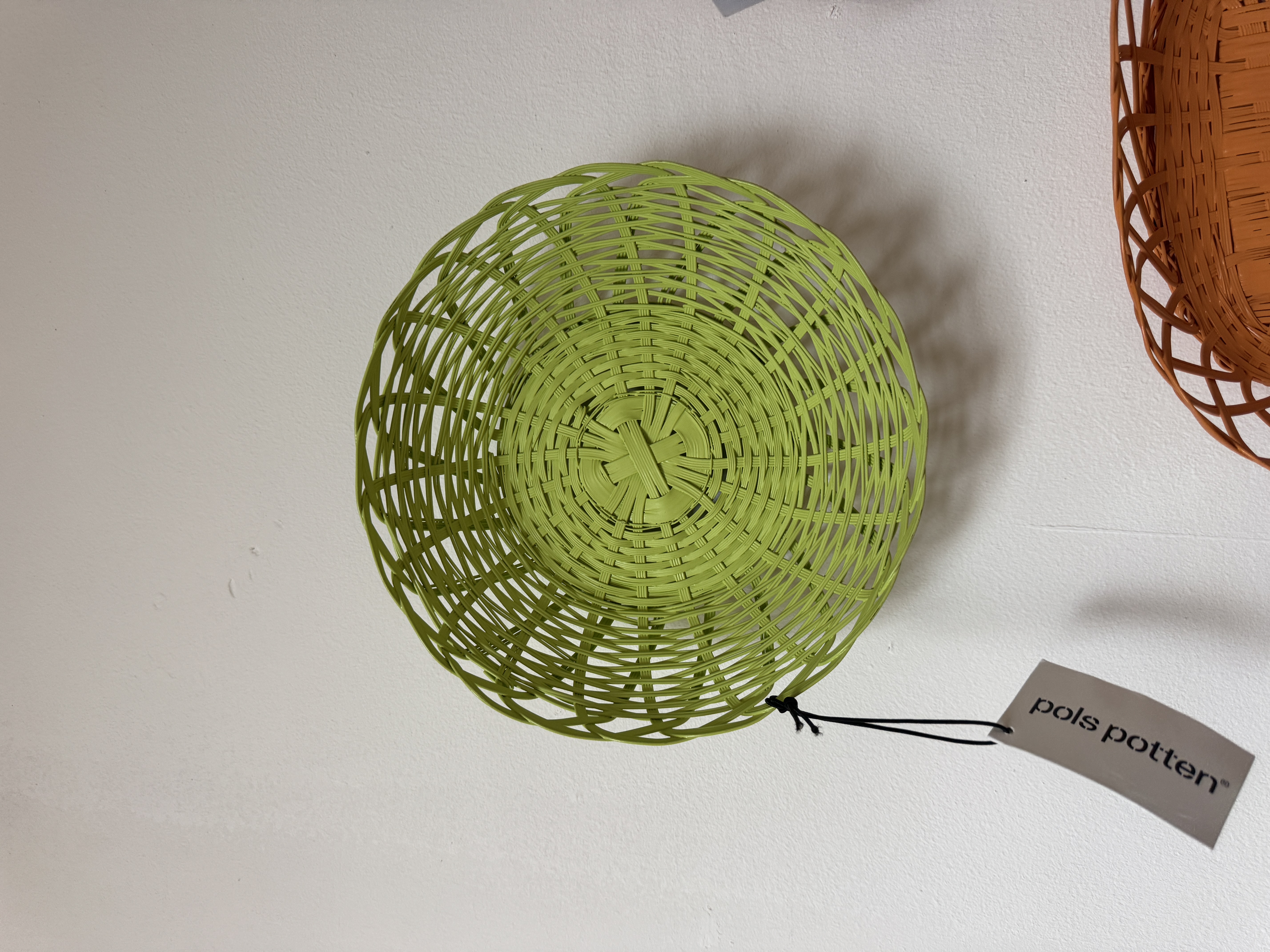 Bakkie Basket Metal Green