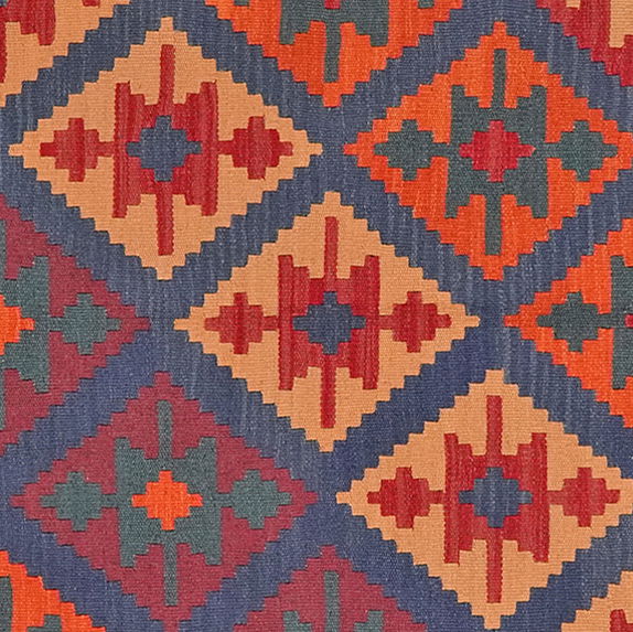Kilim Gashgai Teppich Rot