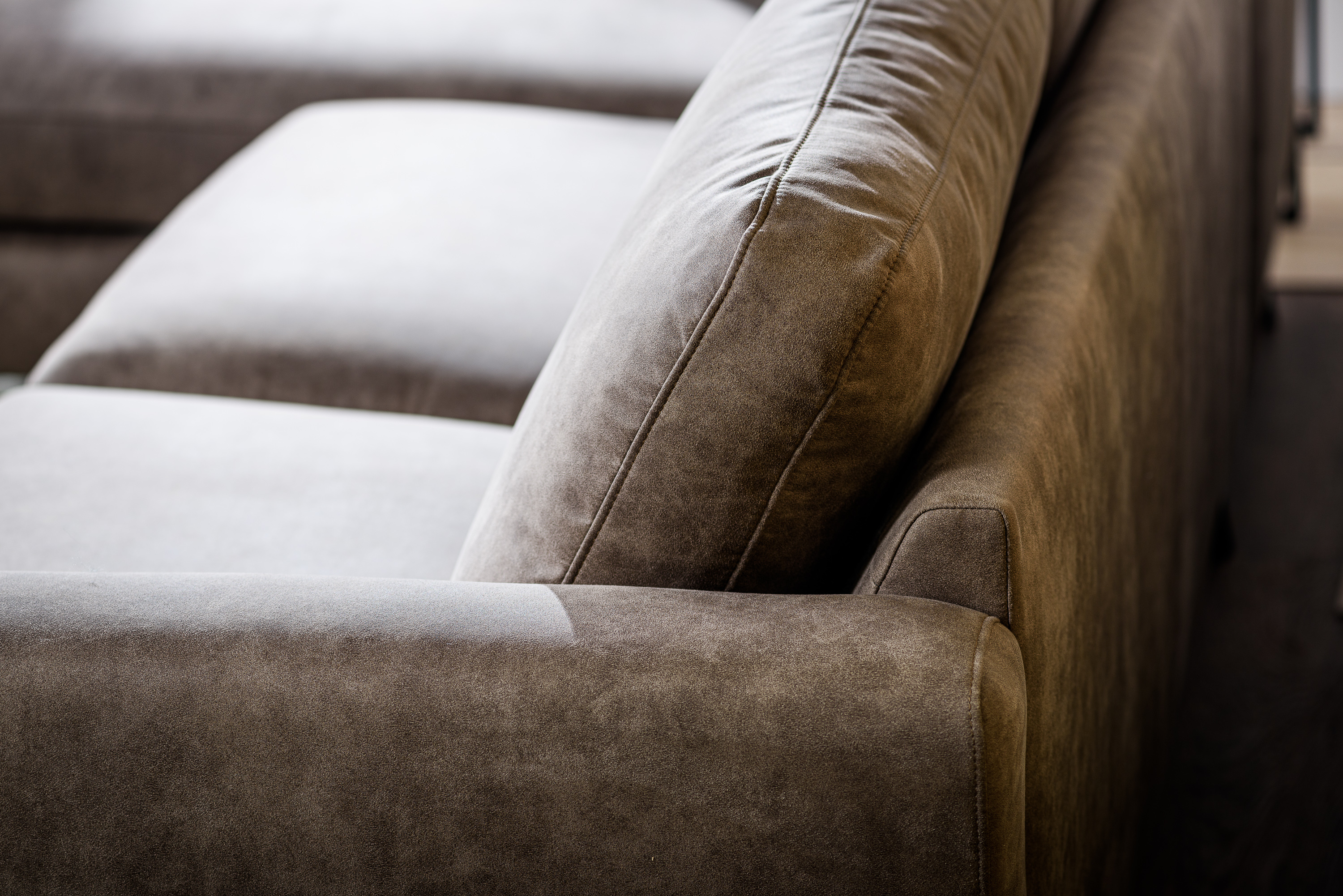 3-Seater Sofa CL L+R Savannah Brown