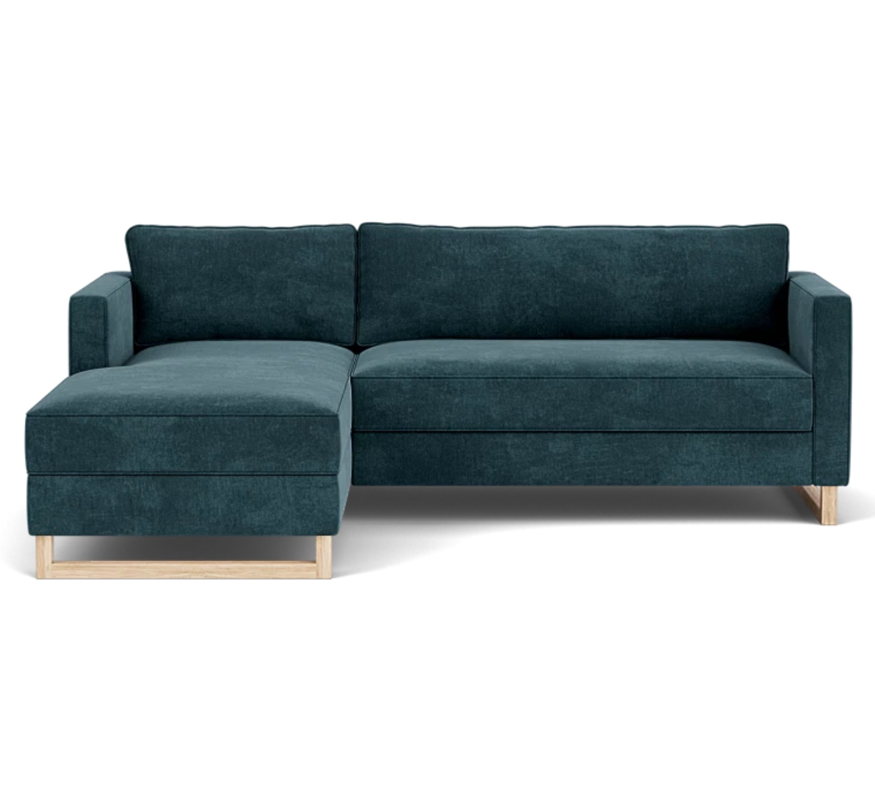 Madison Schlafsofa Récamiere Links Danny Dusty Blue