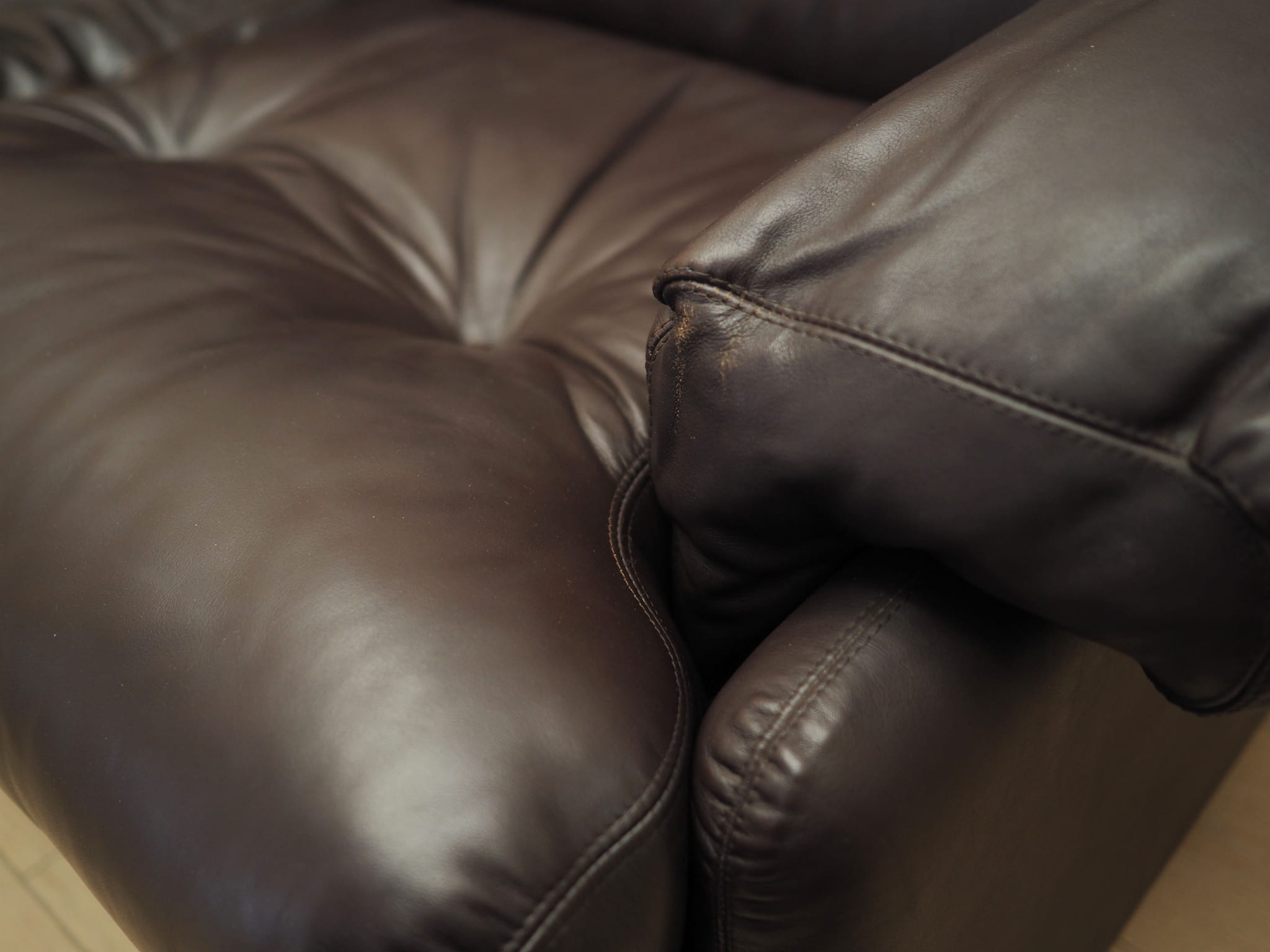 Coronado Wohnzimmer-Set Leder 1960er Jahre