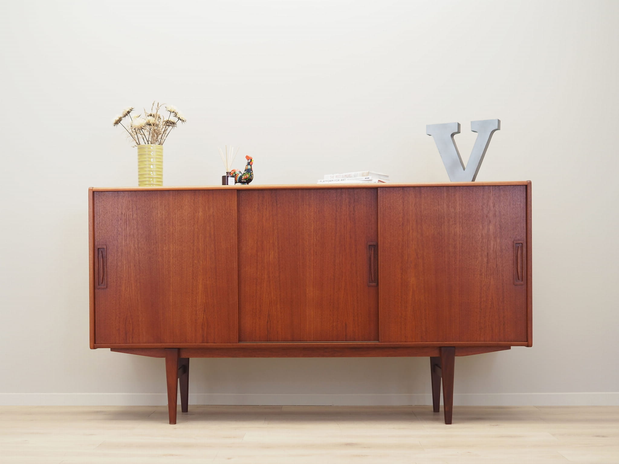 Vintage sideboard teak brown 1960s