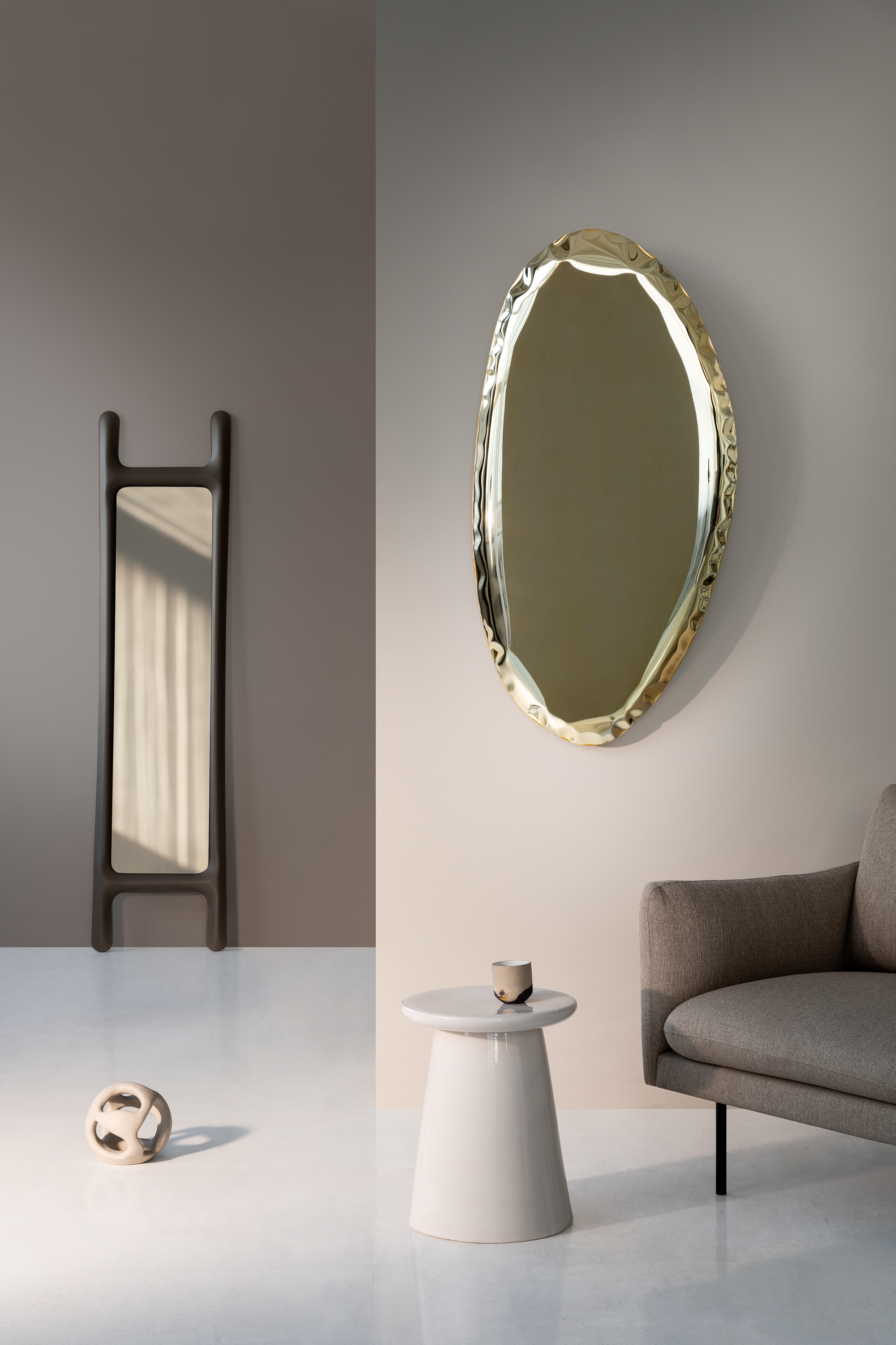 Table Mirror O4 Classic Gold