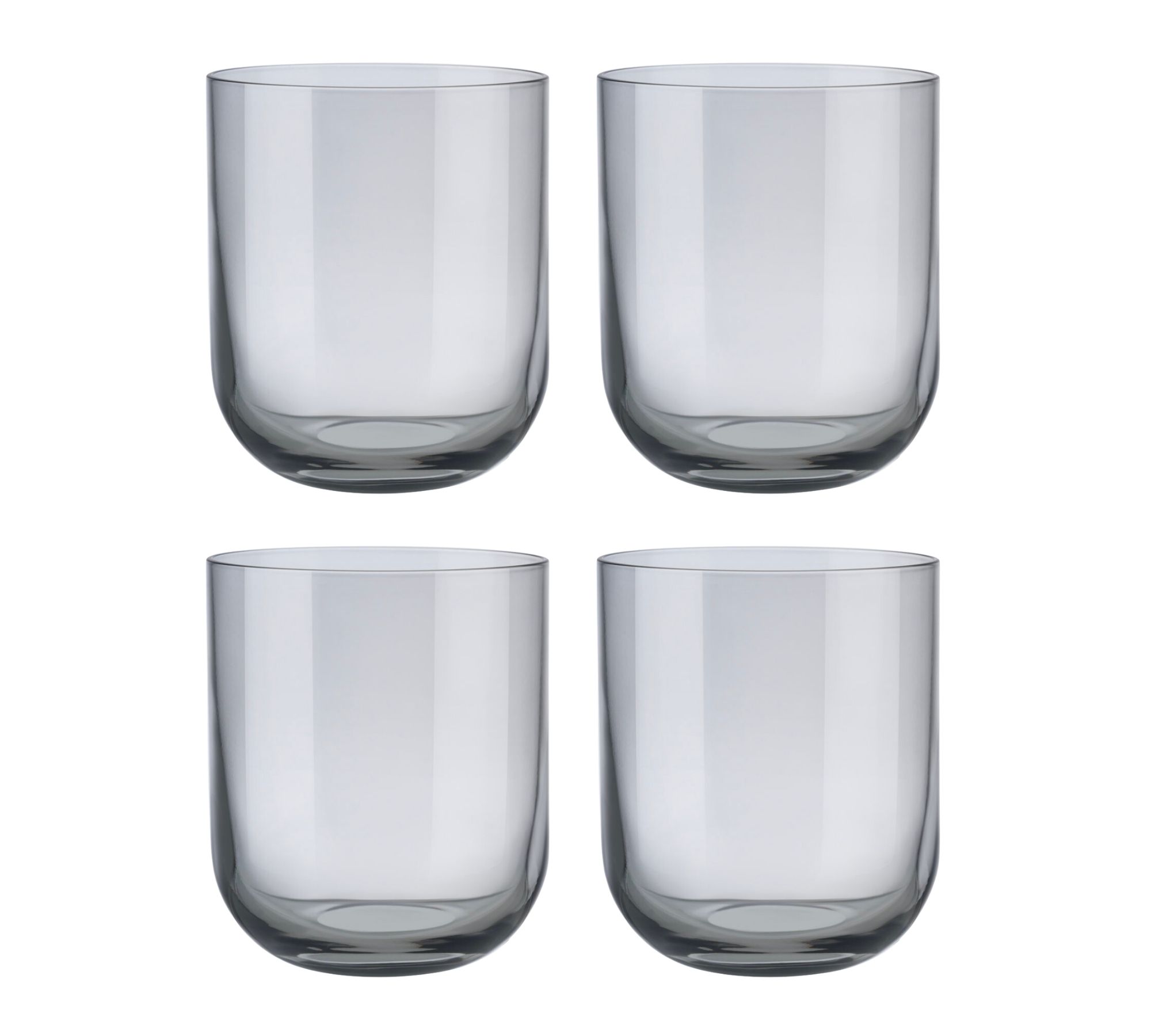 4x Fuum Trinkglas Smoke