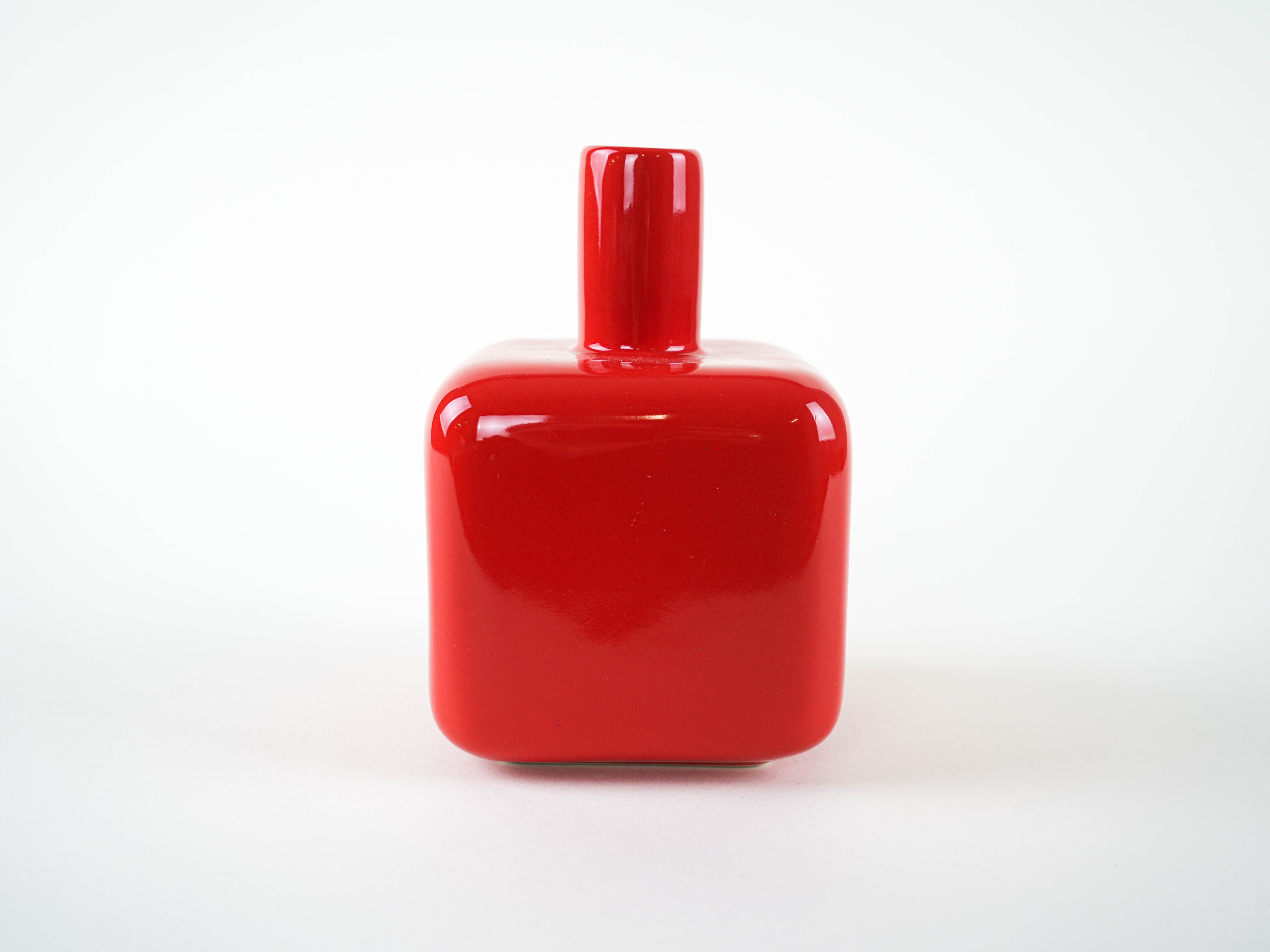 ASA Selection Decorative Vase Ceramic Red 1990s