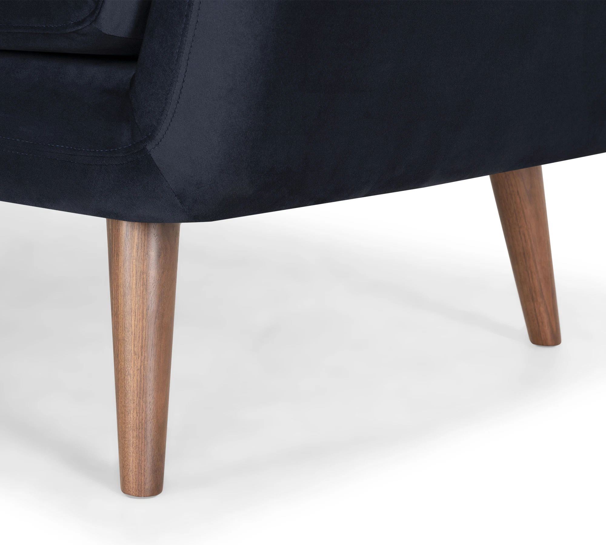 Sigrid Sofa 2-Sitzer Velour Lux Navy