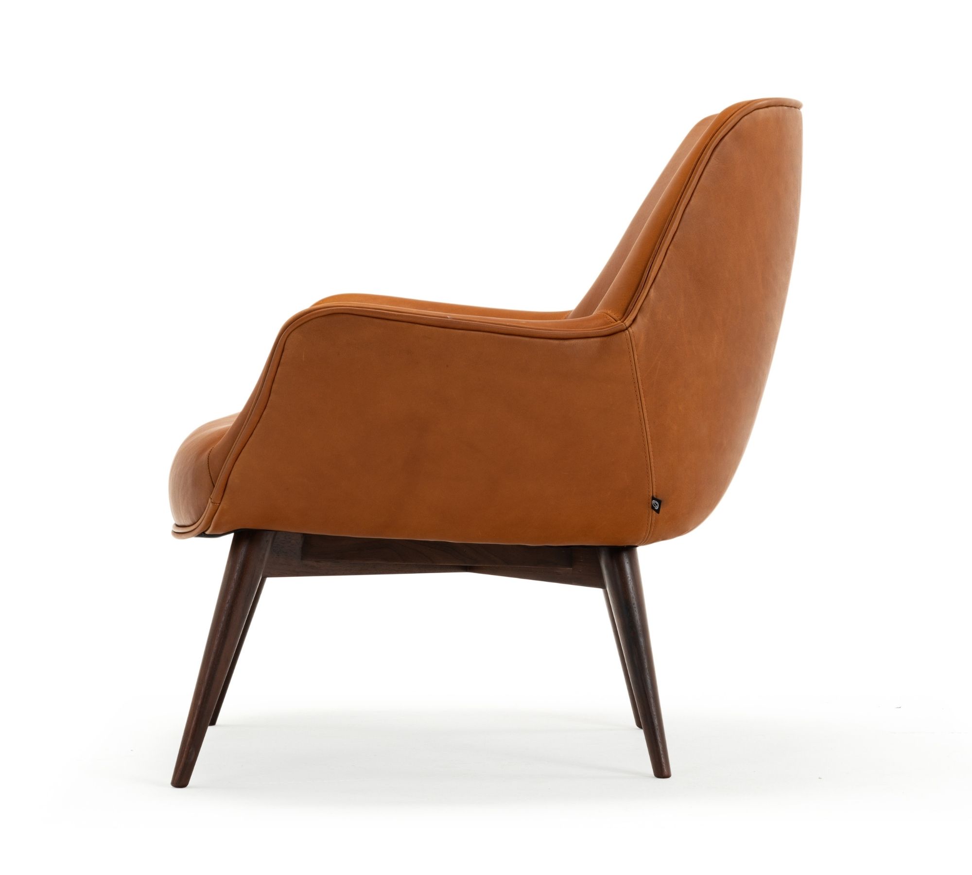 Oscar Sessel Leather Hampton Bronze