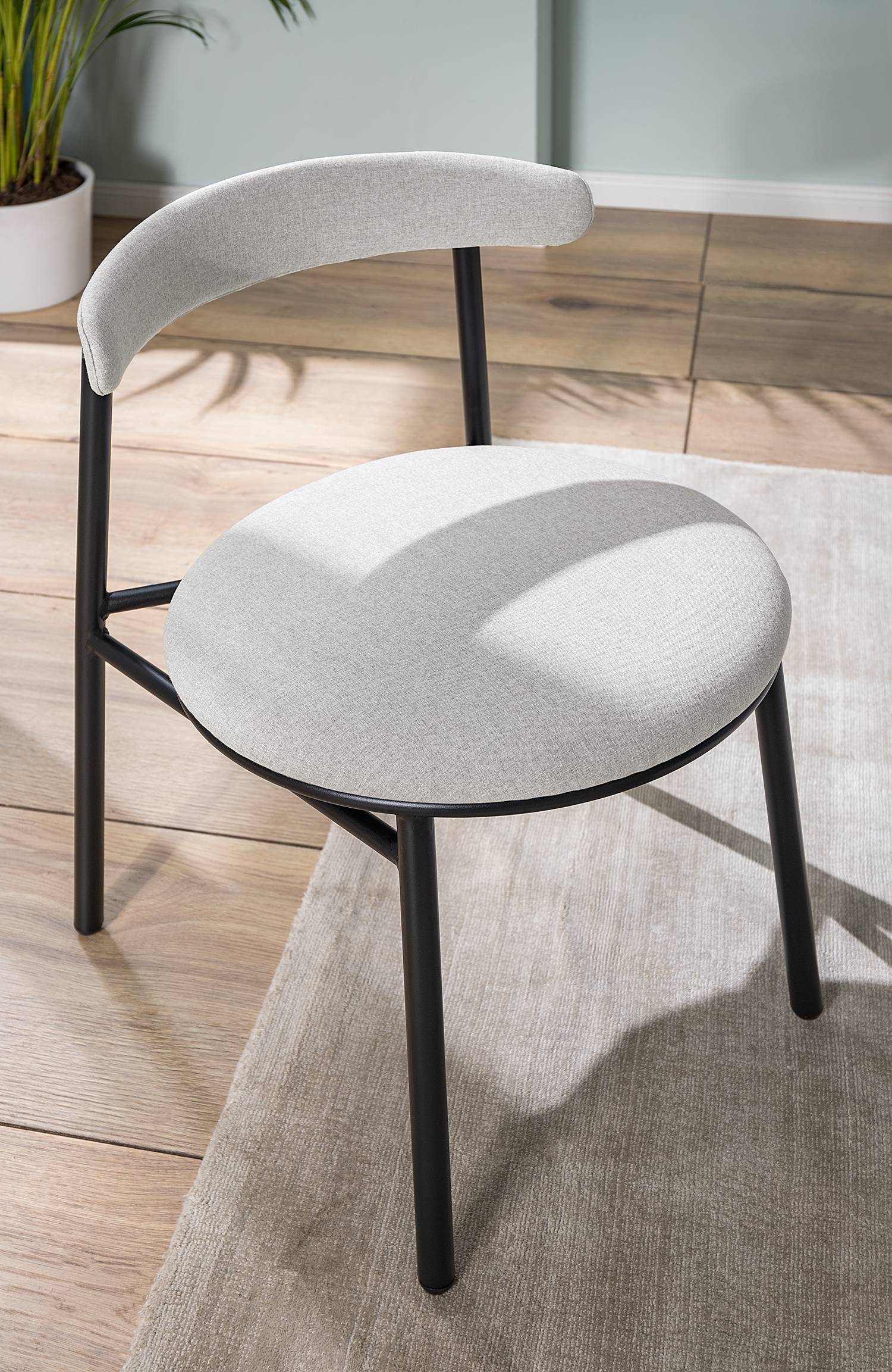 Esszimmerstühle Strator 2er Set Weiß