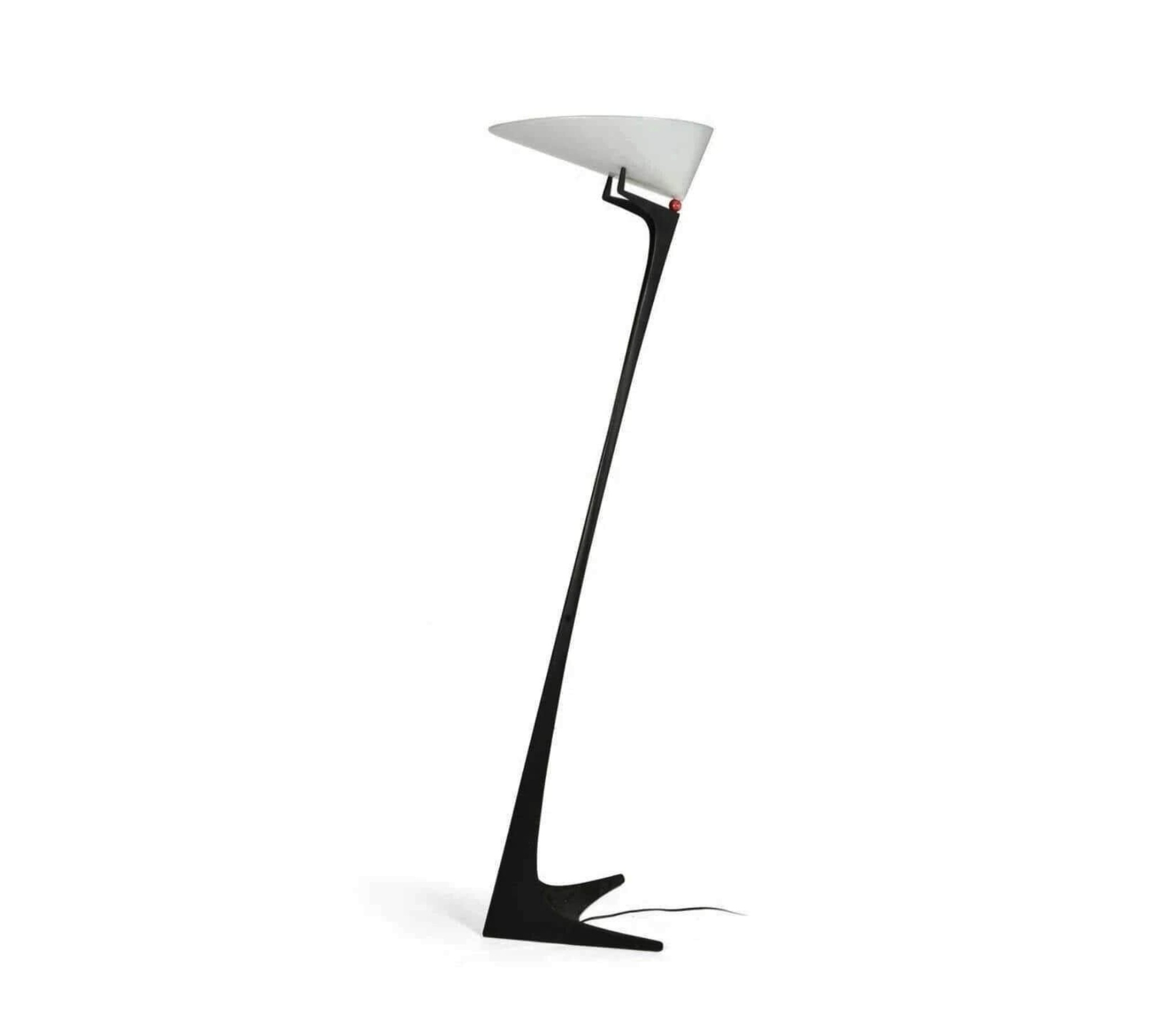 Montjuic Floor Lamp Black White