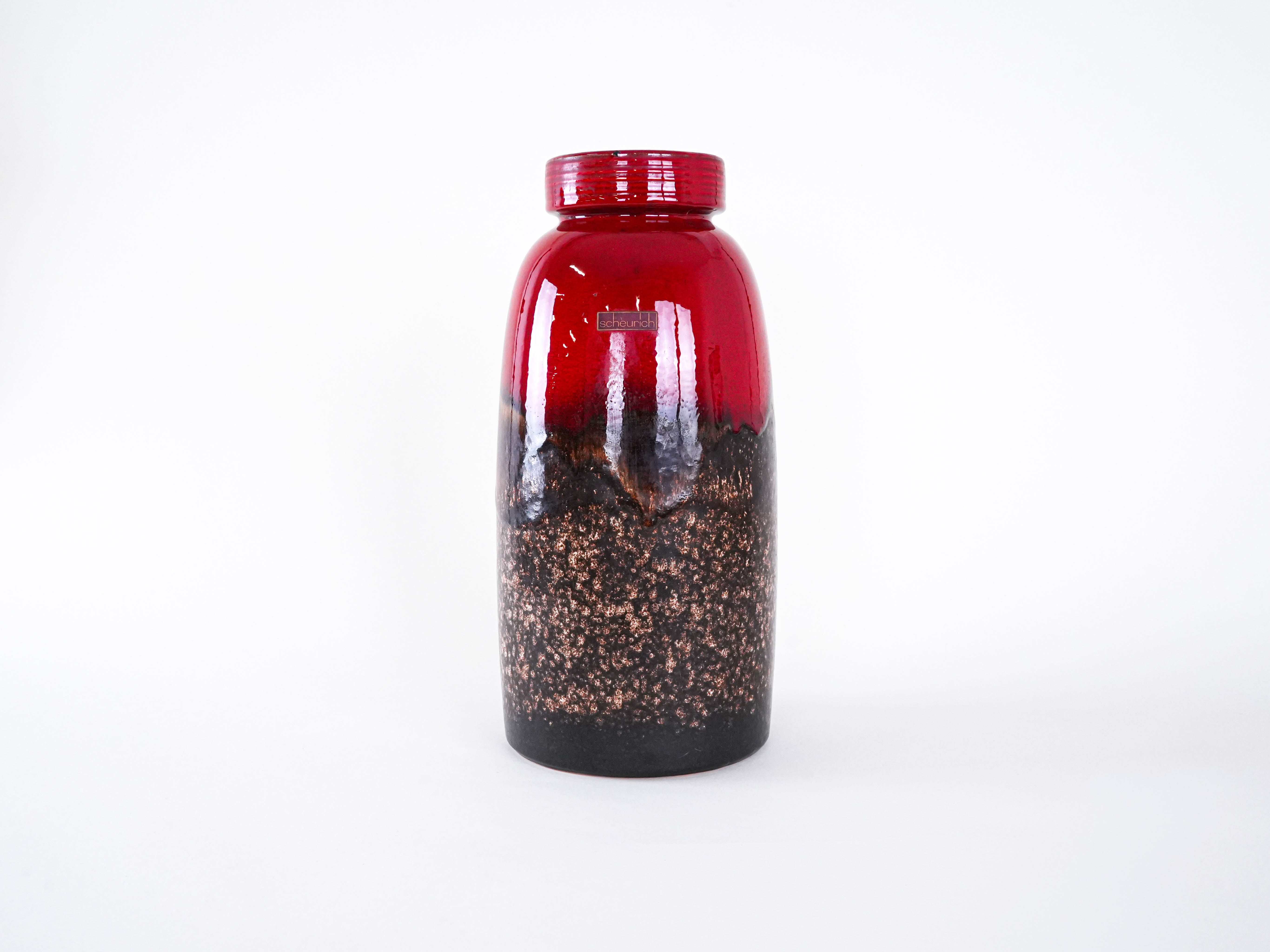 Modell 553-38 Keramikvase Rot  