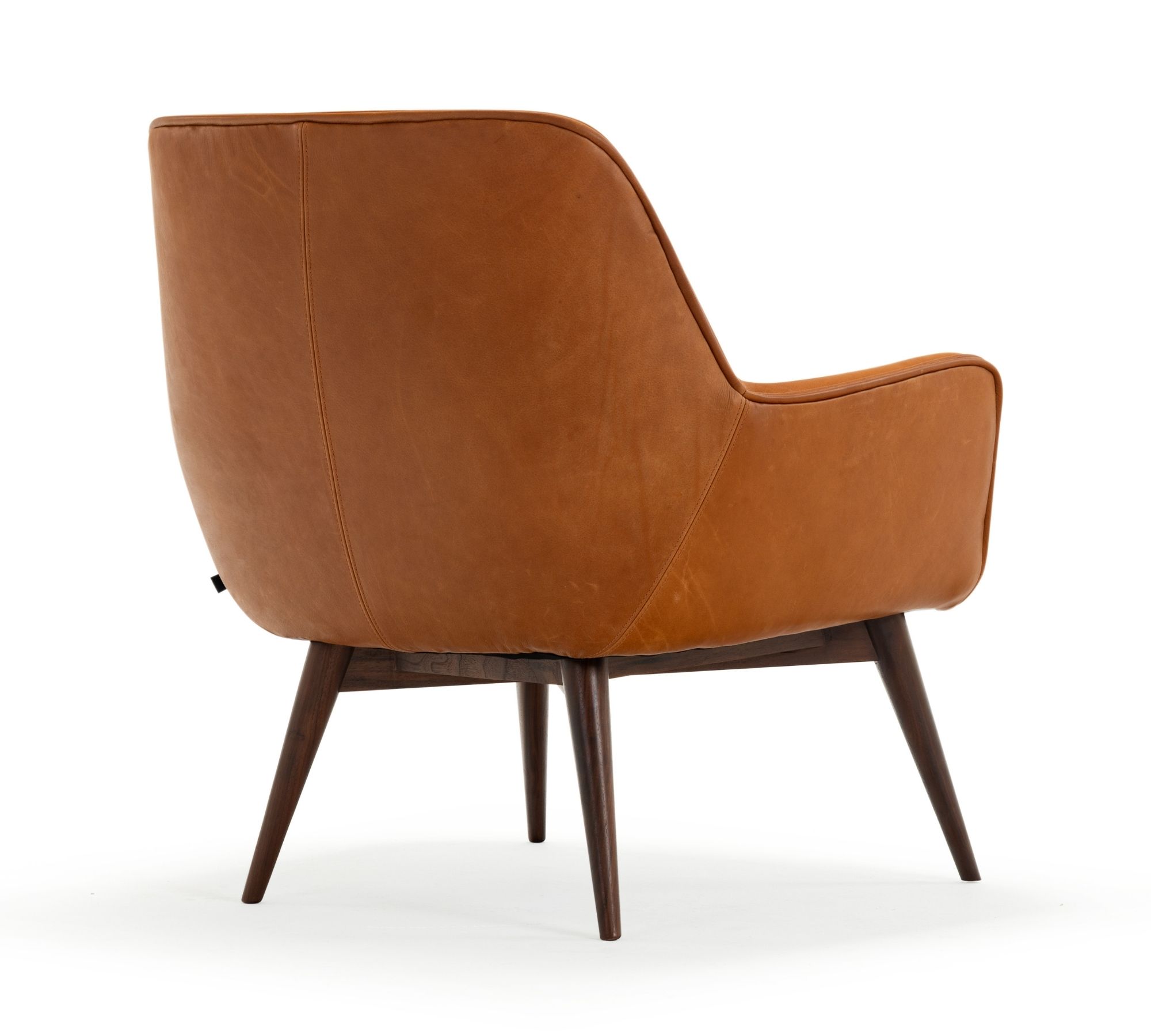 Oscar Sessel Leather Hampton Bronze