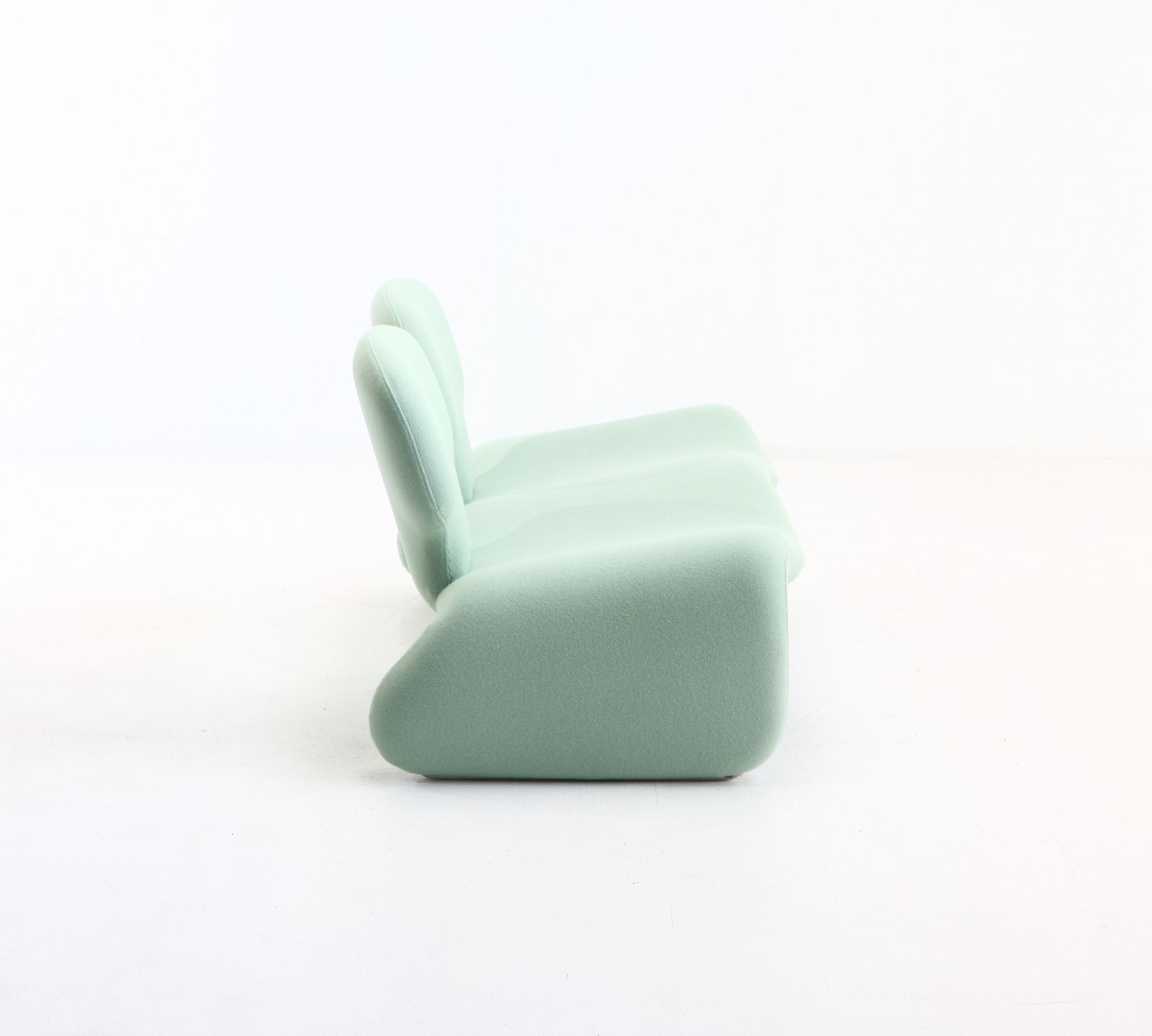 Djinn 2-seater bench by Olivier Mourgue for Airborne, 1969