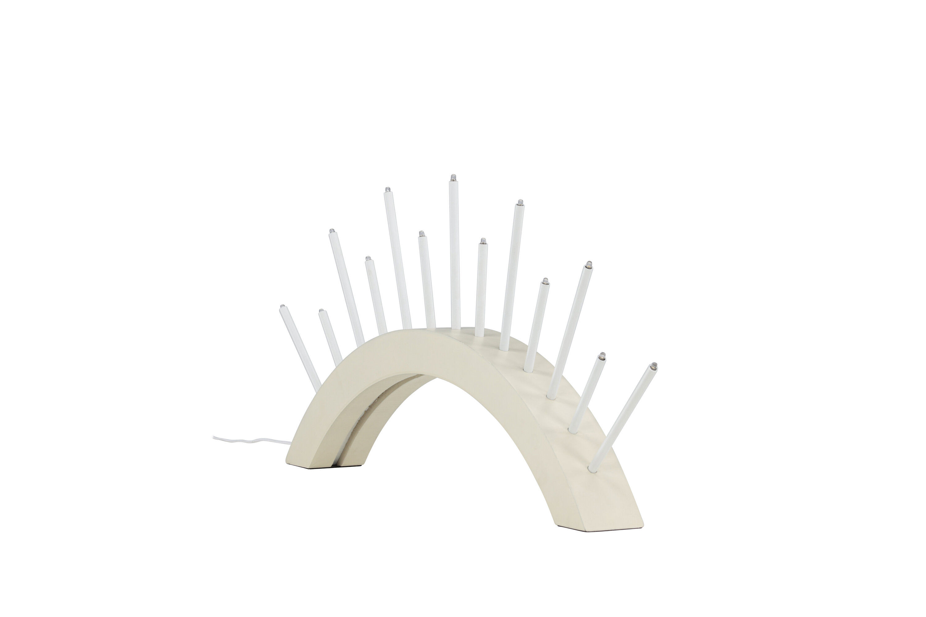 Björnrike Candle holder MDF Whitewash