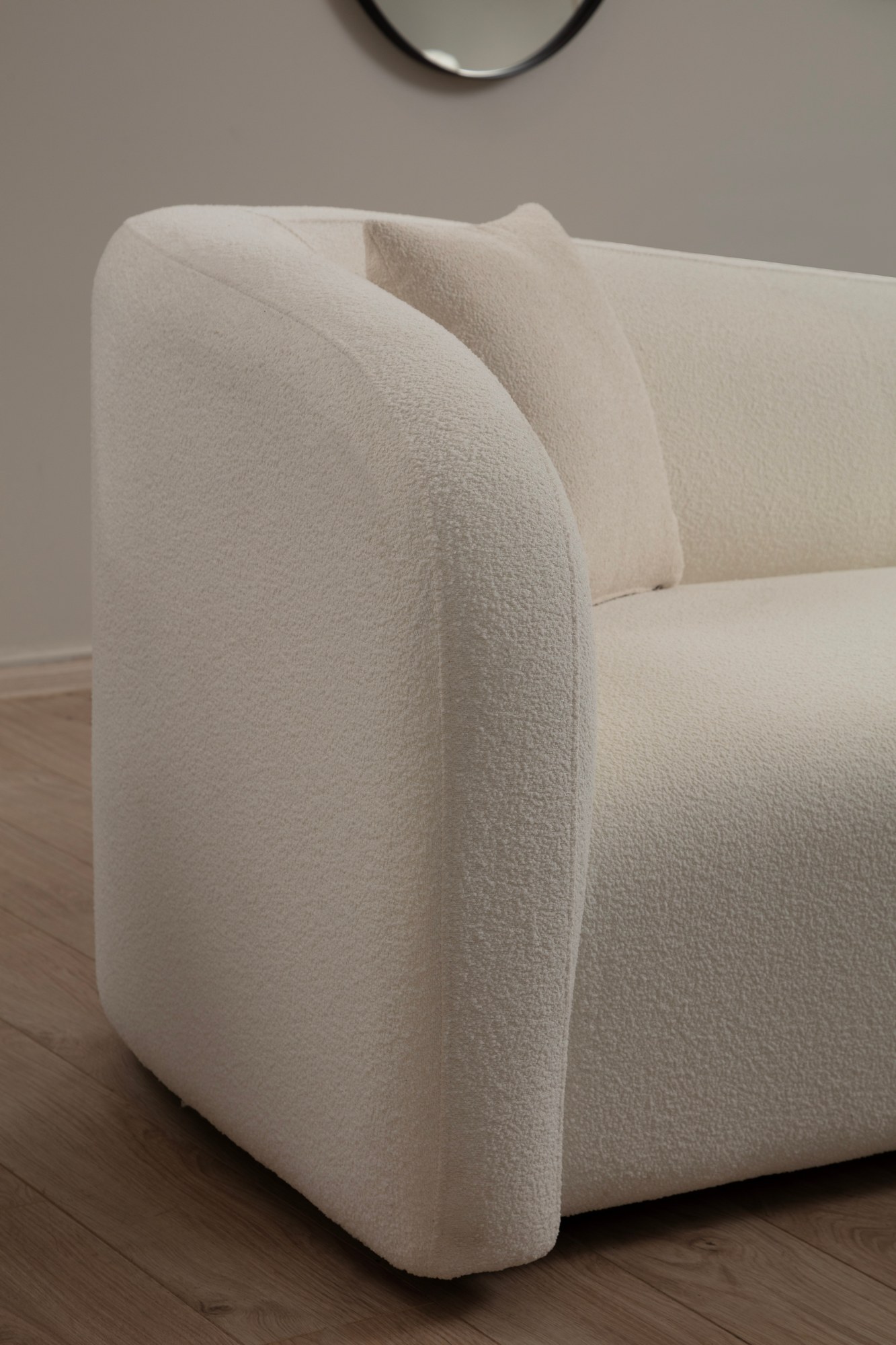 Asos 3-seater sofa cream