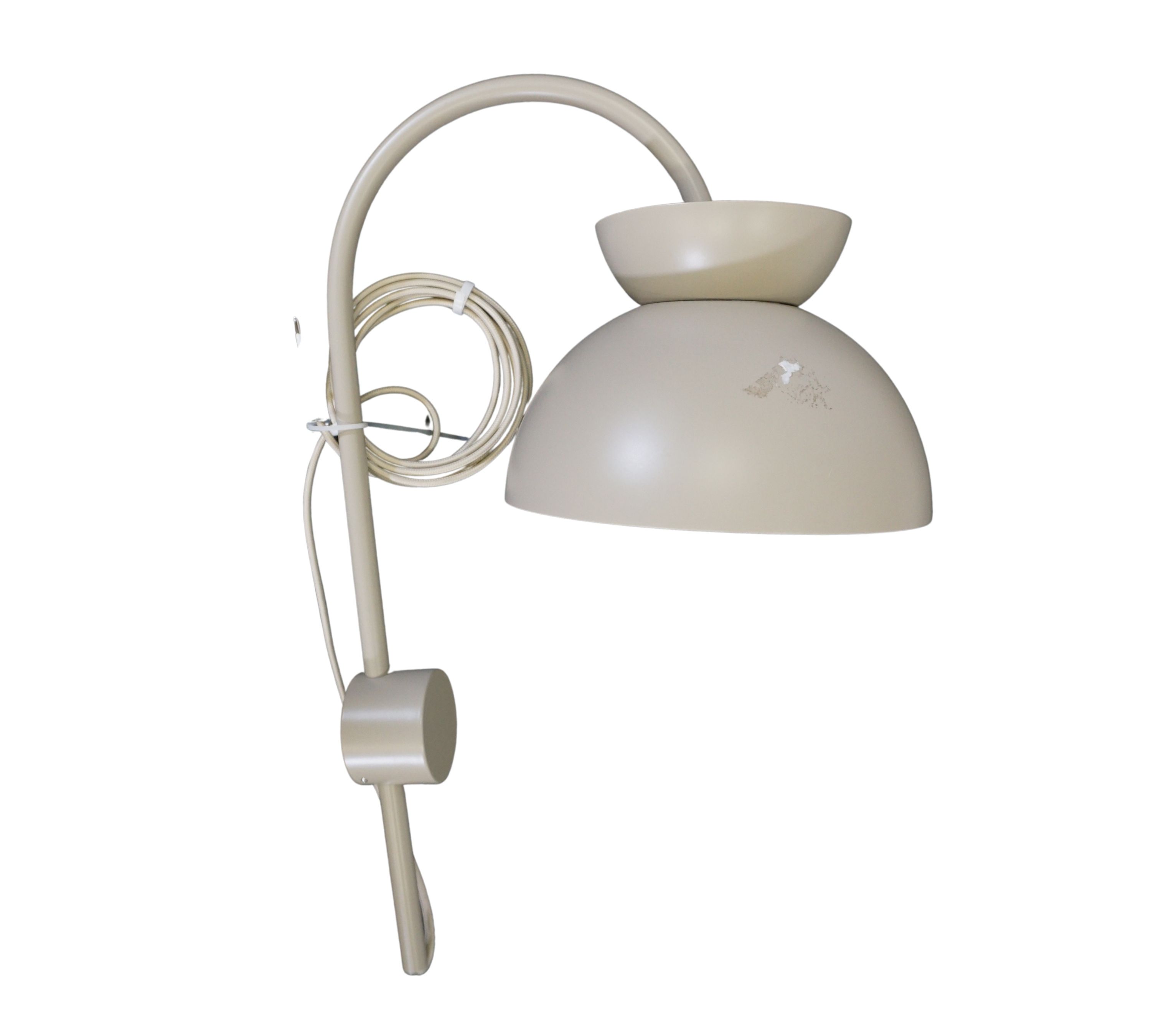Butterfly Wandlampe Metall Beige
