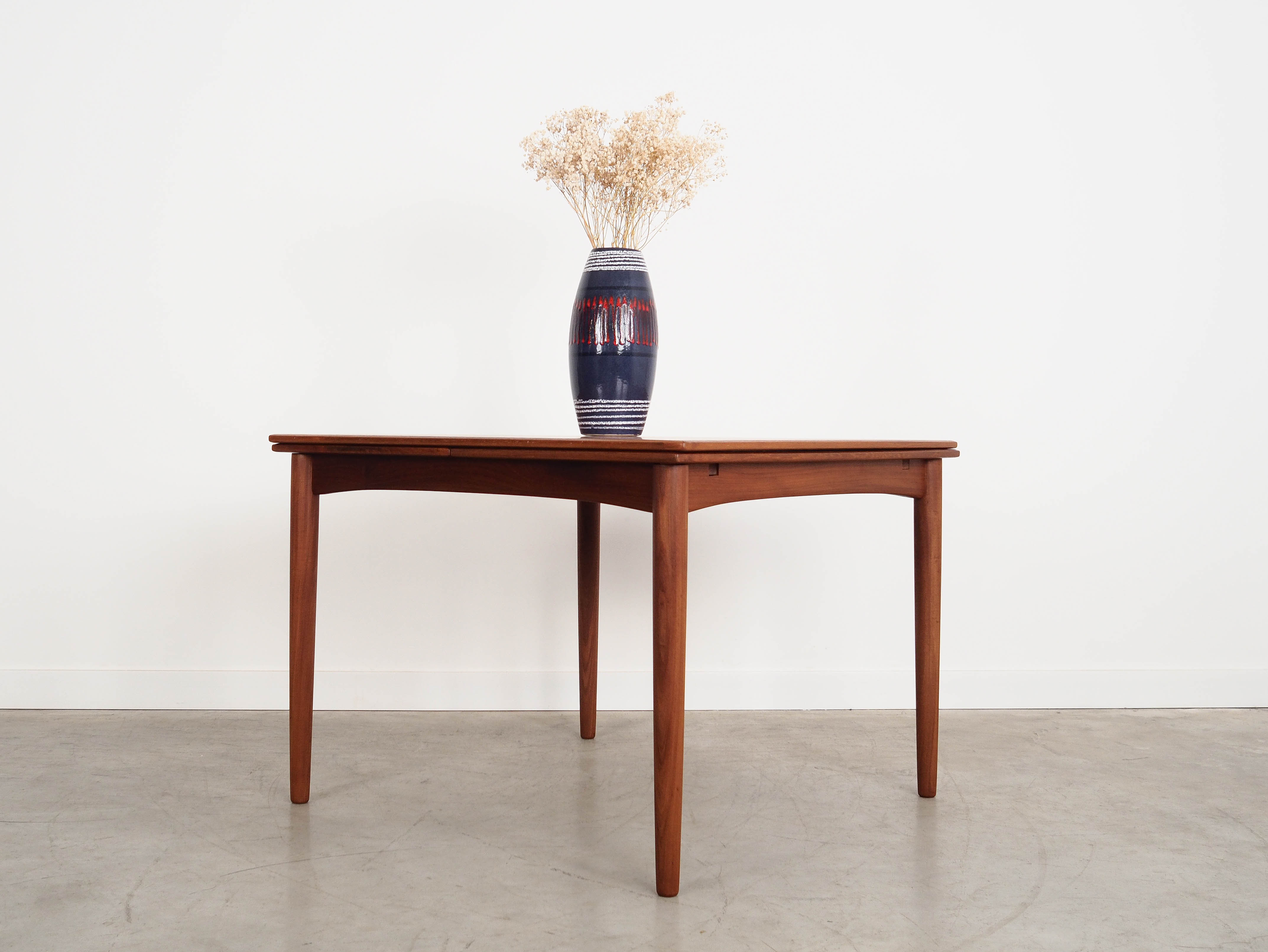 Teak table Brown 1970s