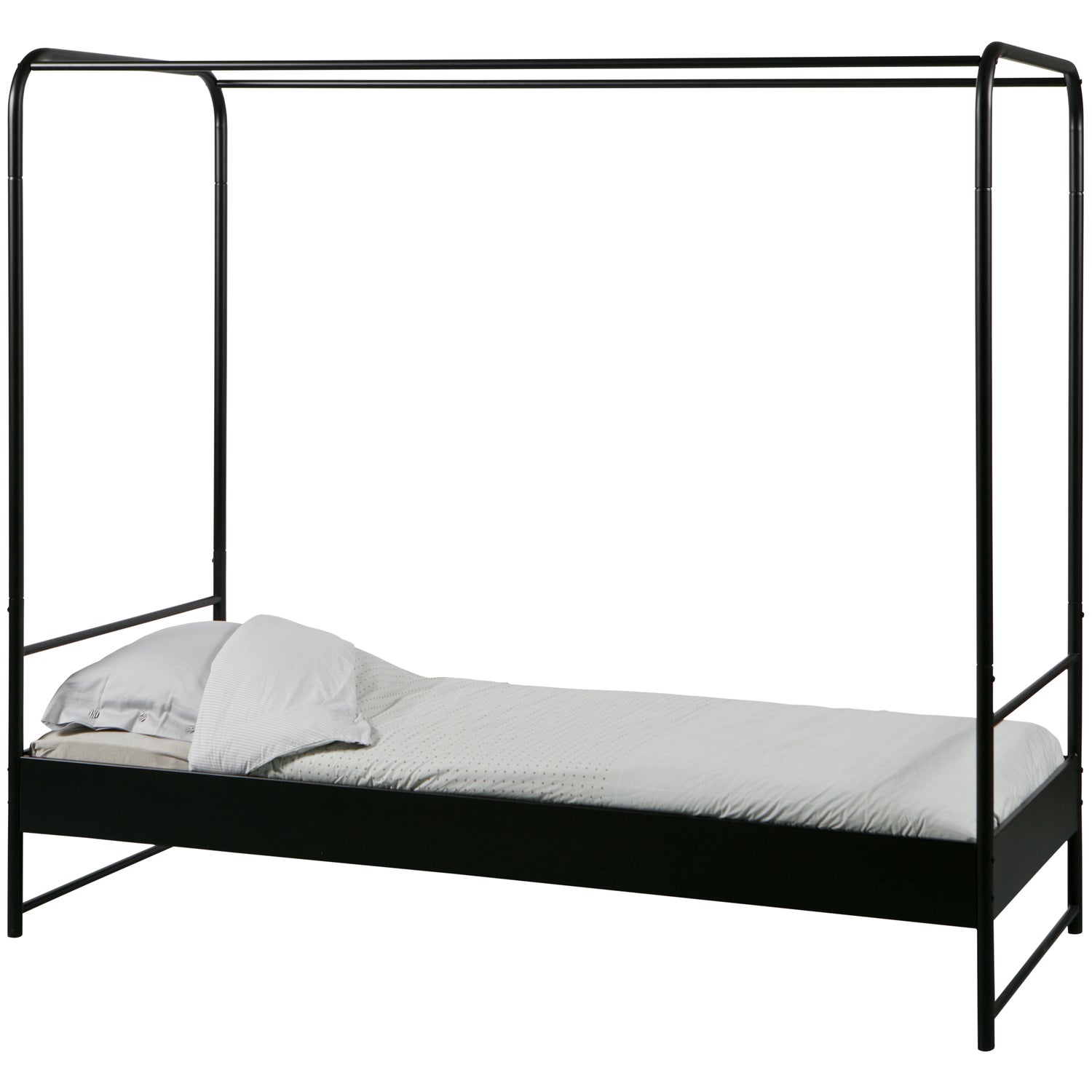 Kinderbett Metall Schwarz