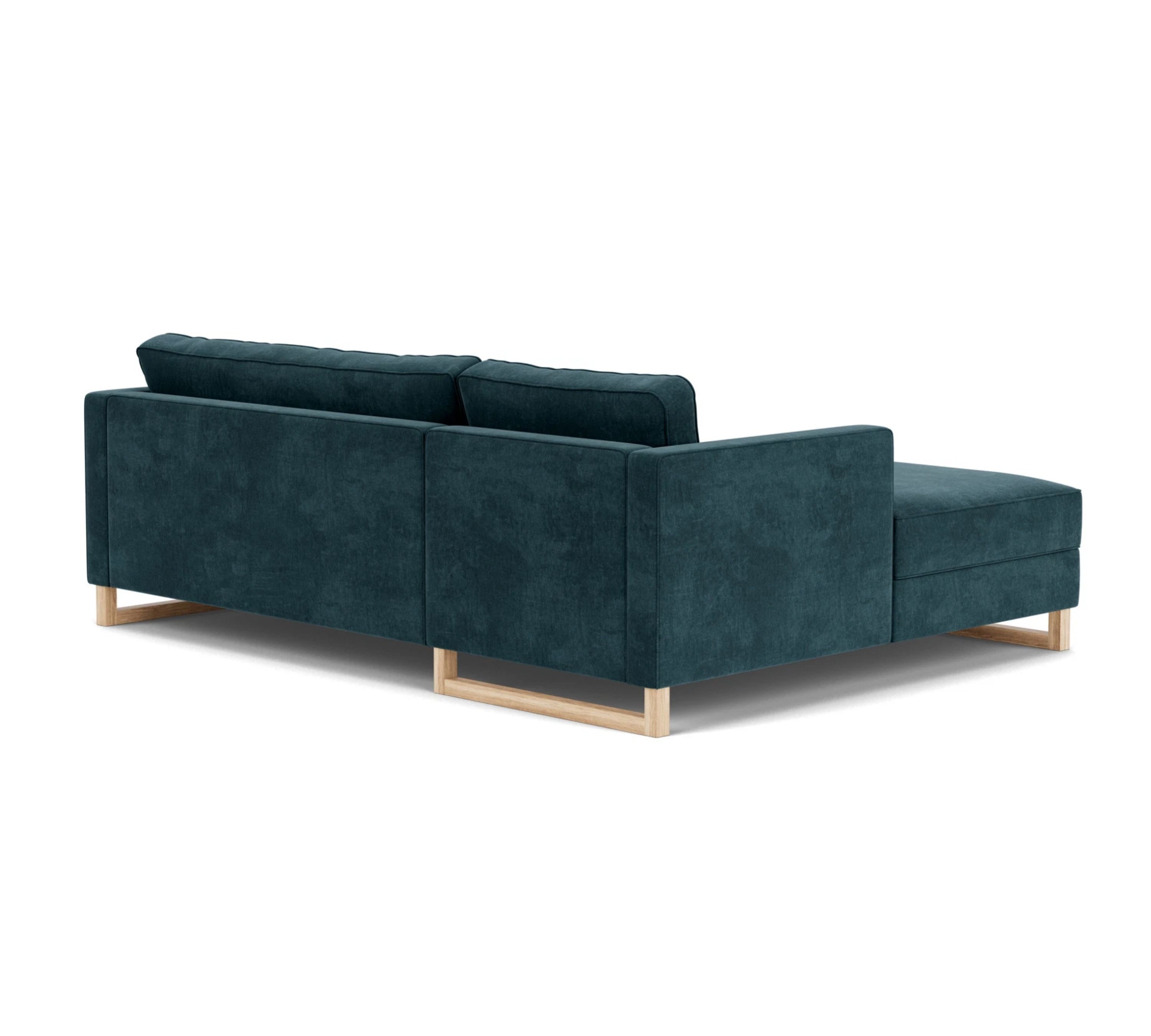 Madison Schlafsofa Récamiere Links Danny Dusty Blue