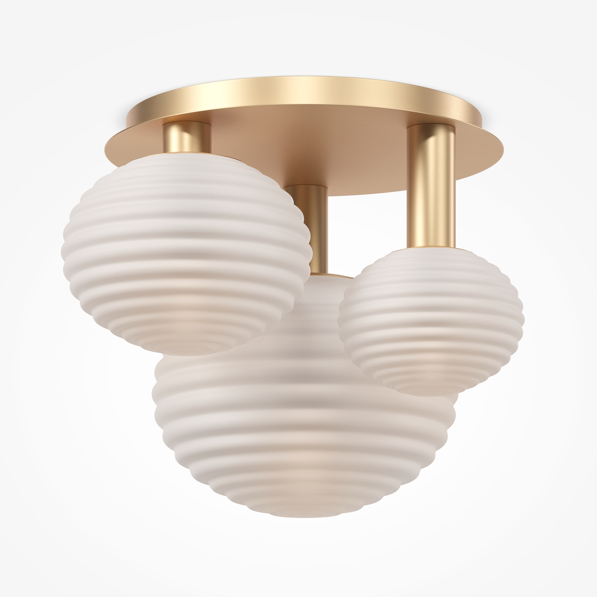Reels Ceiling Light Gold
