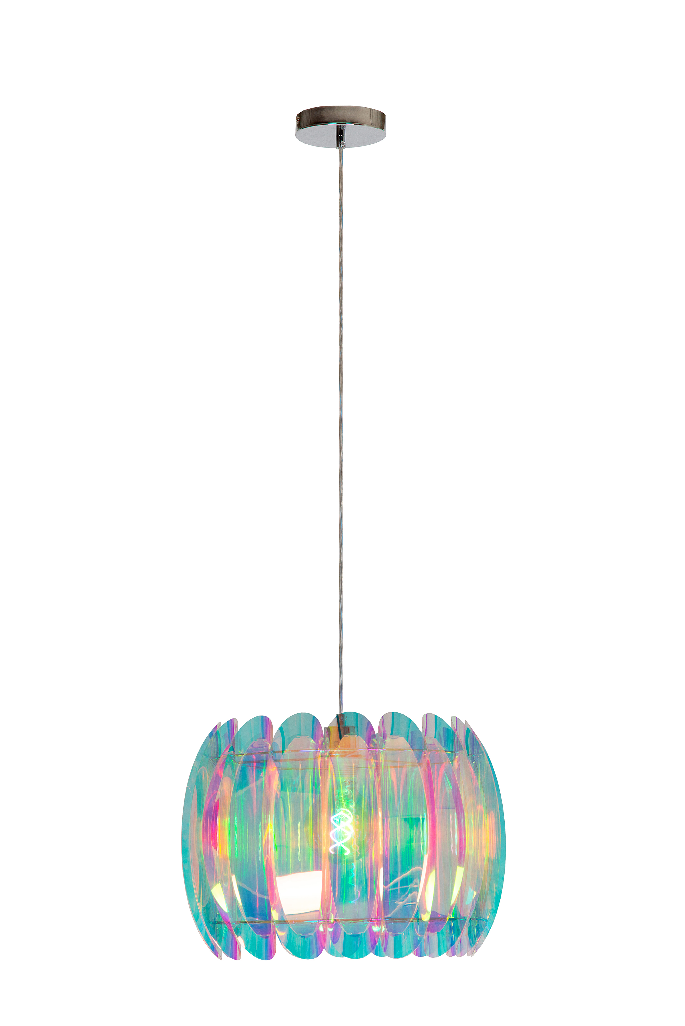 Pendant light Glinstar PVC Multicolored