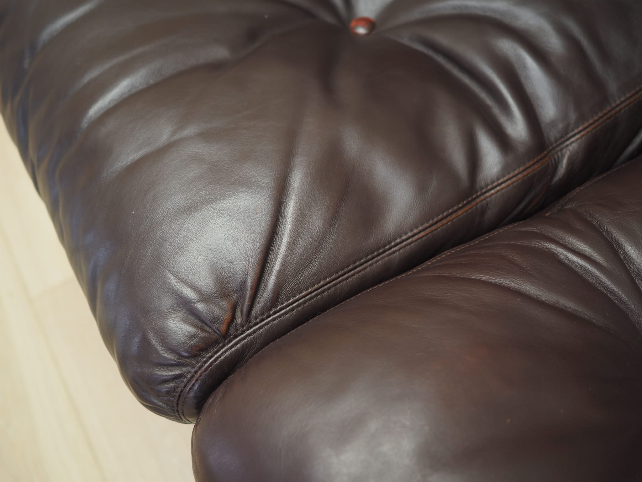 Coronado Wohnzimmer-Set Leder 1960er Jahre