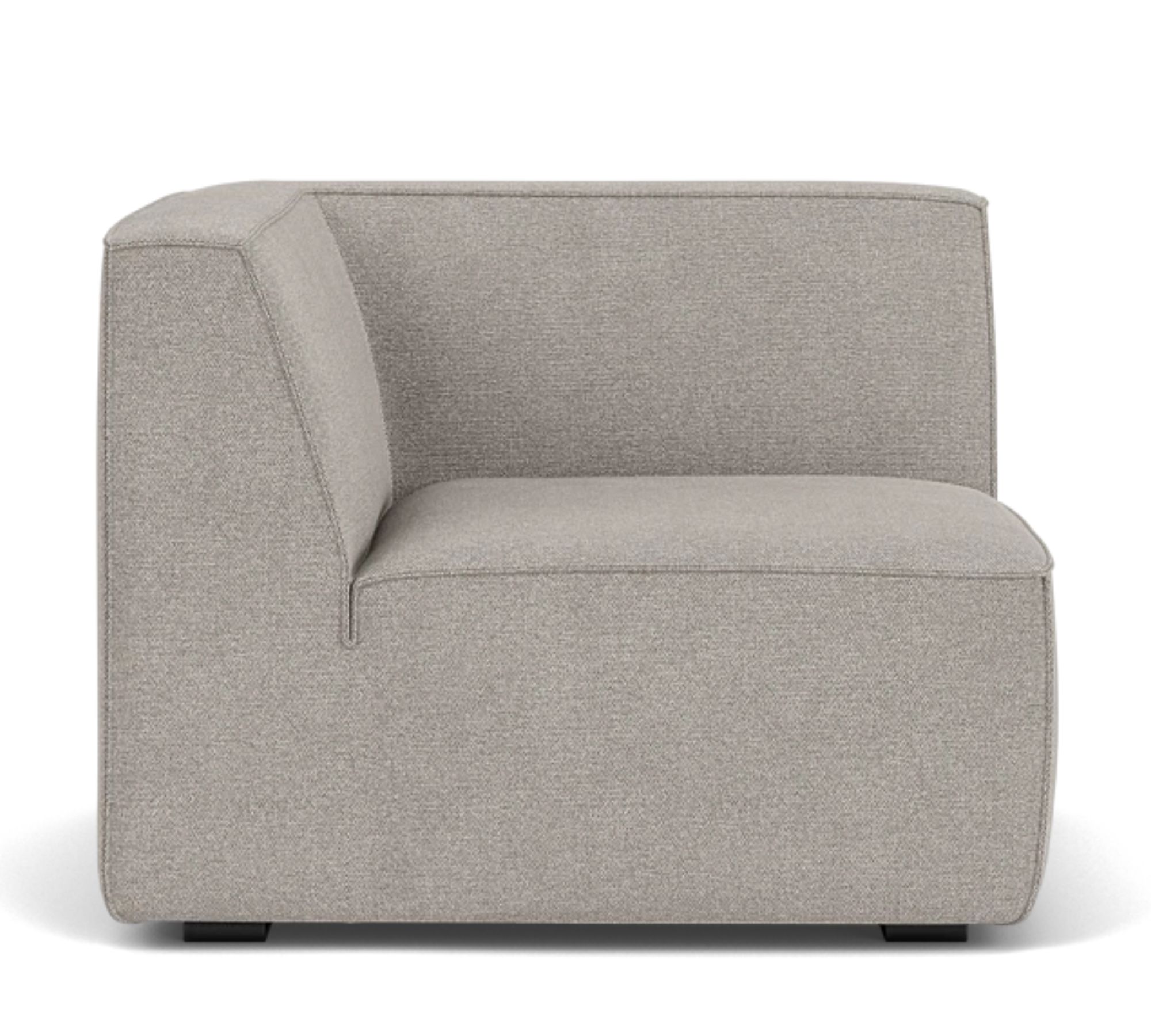 Dane 1-Sitzer Eckmodul Links Impression Greige