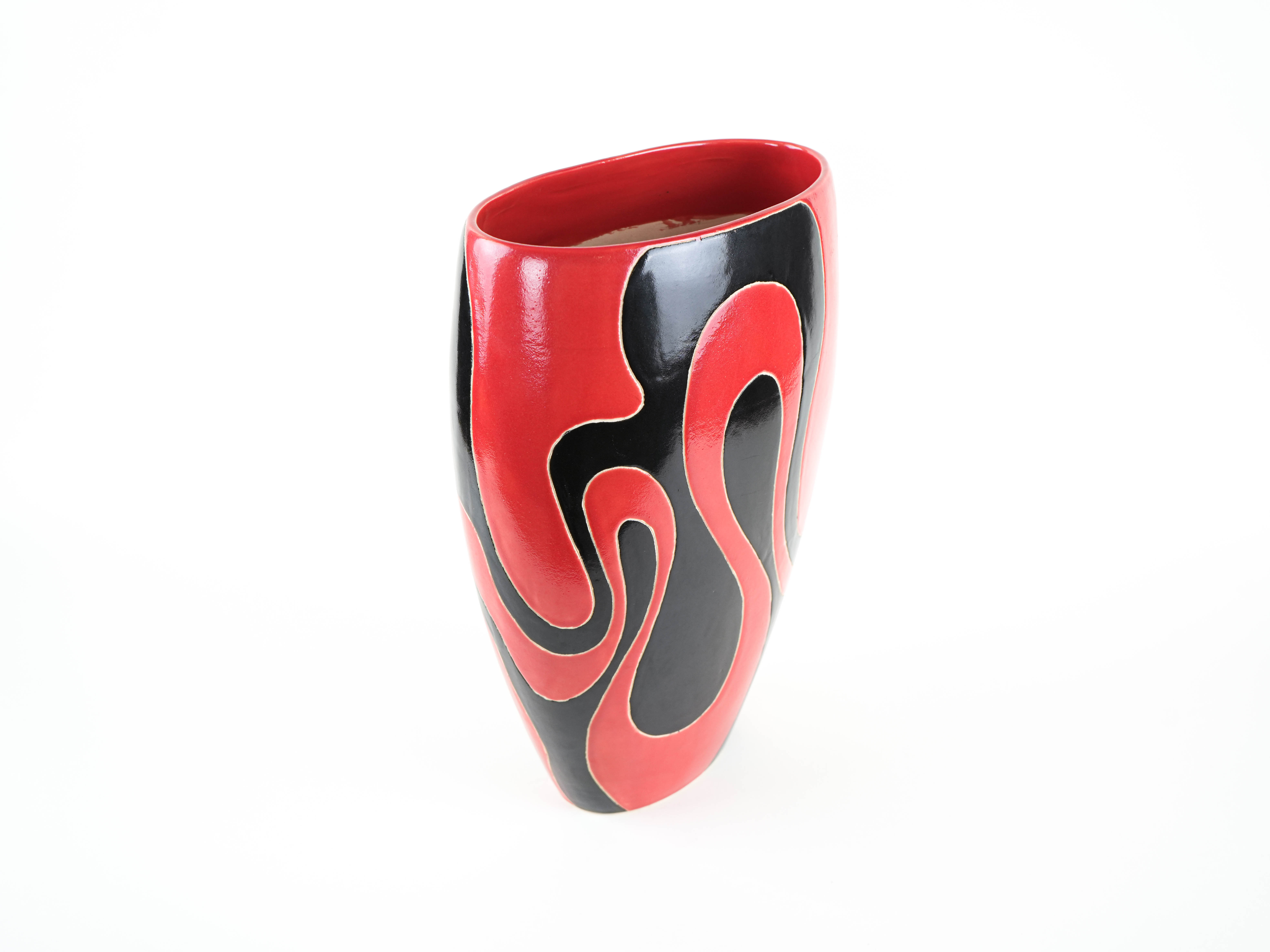 Ceramic vase 1970s