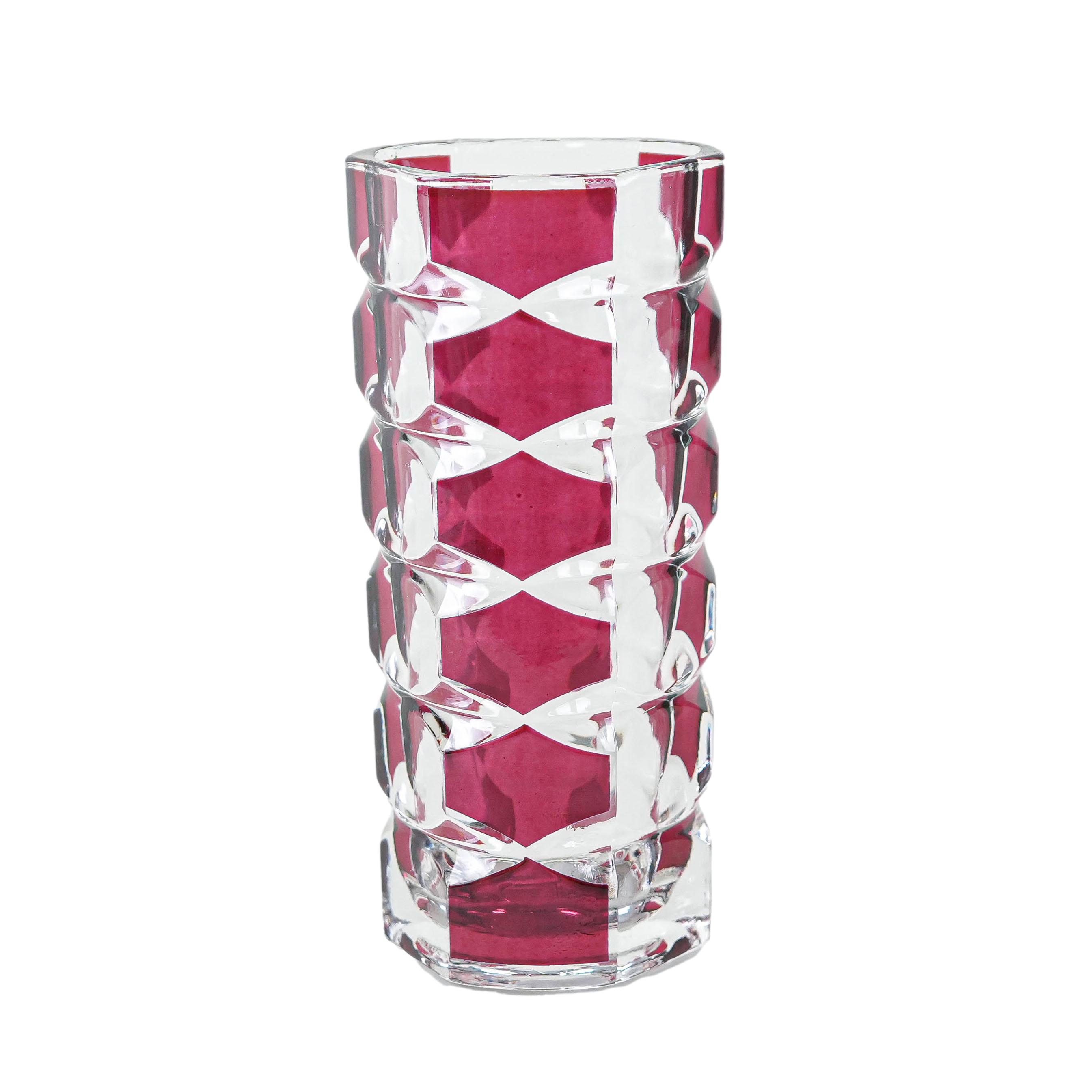 Glass Vase Windsor 1970s