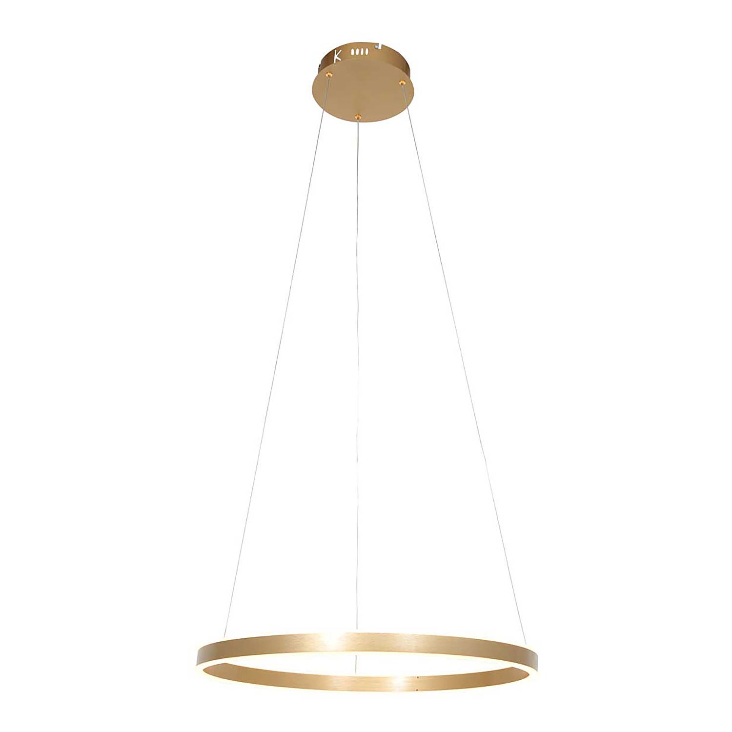 Ringlux Pendelleuchte Aluminium Gold 30 cm