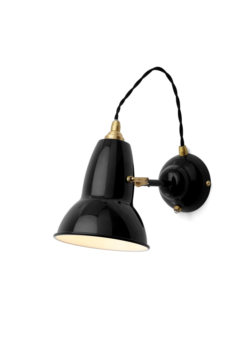 Original 1227™ Brass Wandleuchte Schwarz