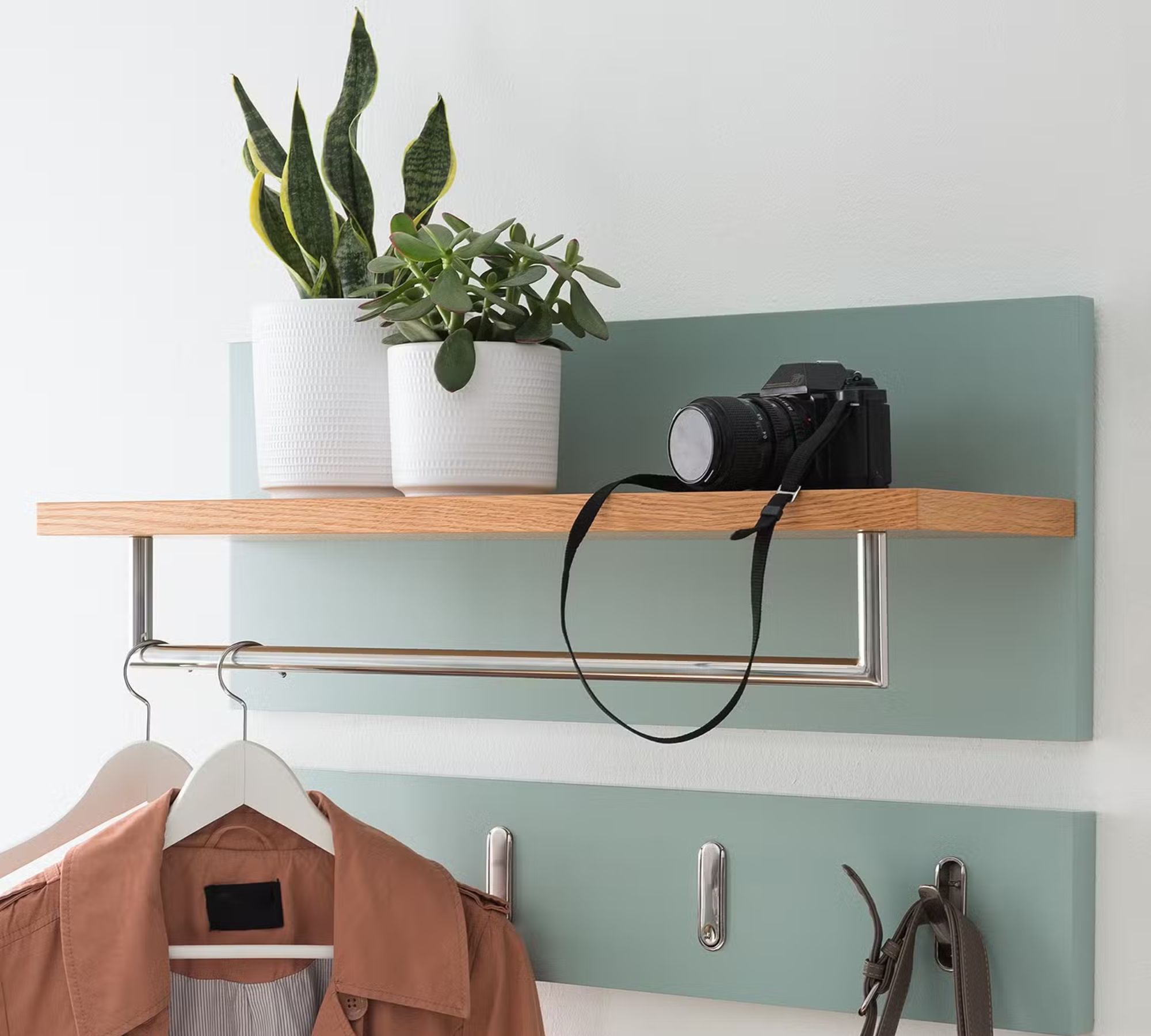 Coat rack LINDHOLM Mint Green