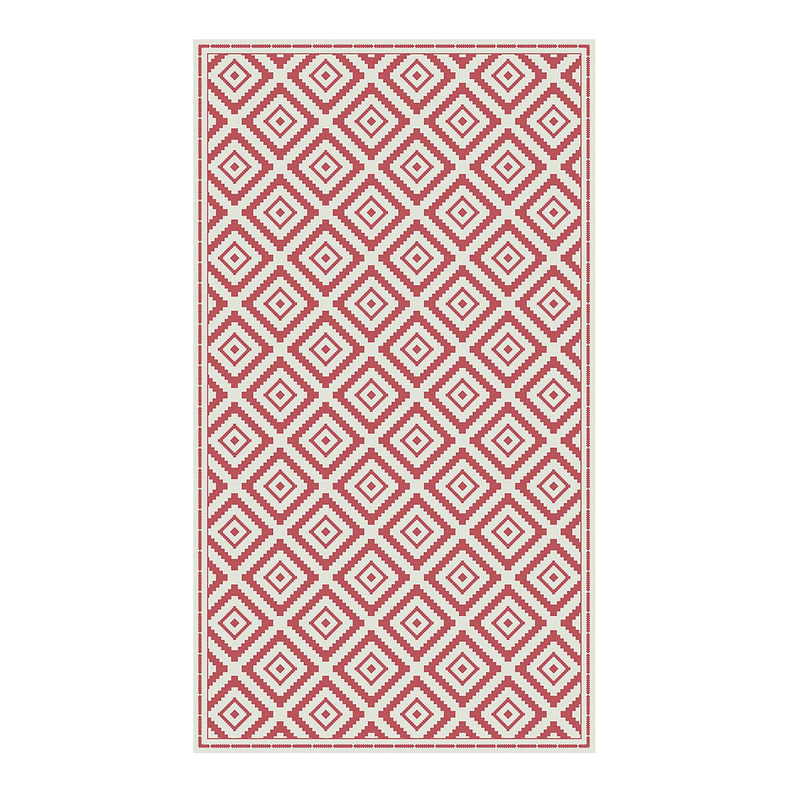 Matteo Ethnic Rug Red 90 x 160 cm