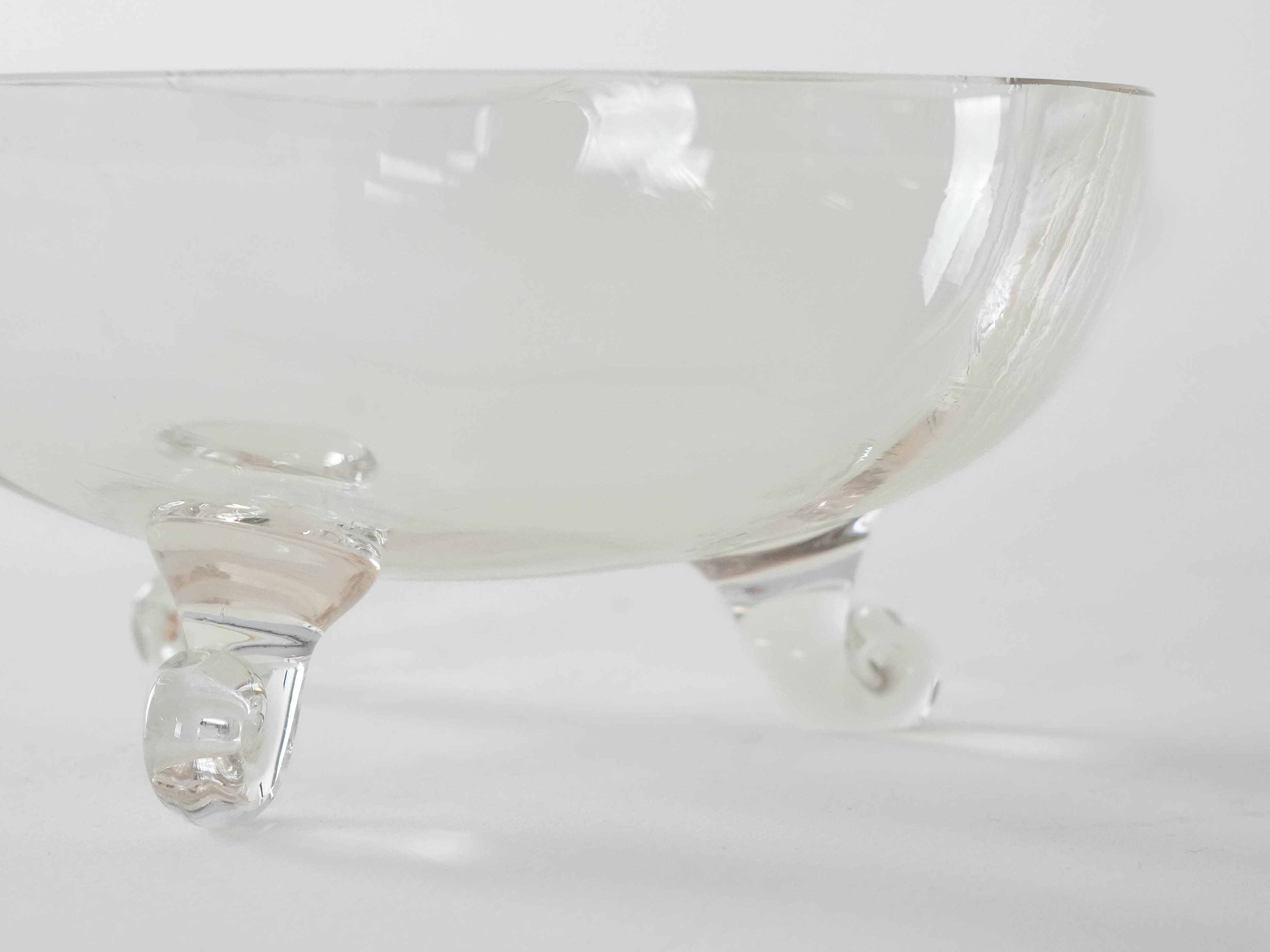 Glaskaraffe Transparent 1970er Jahre