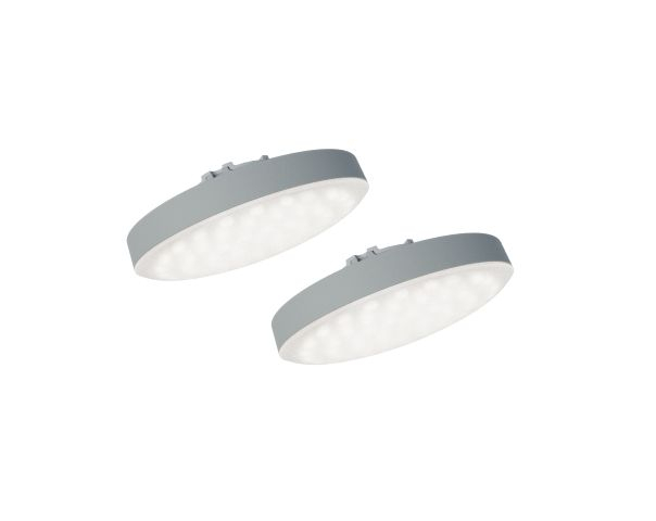 2x Osyrion Spot Akku-Licht Outdoor Grau