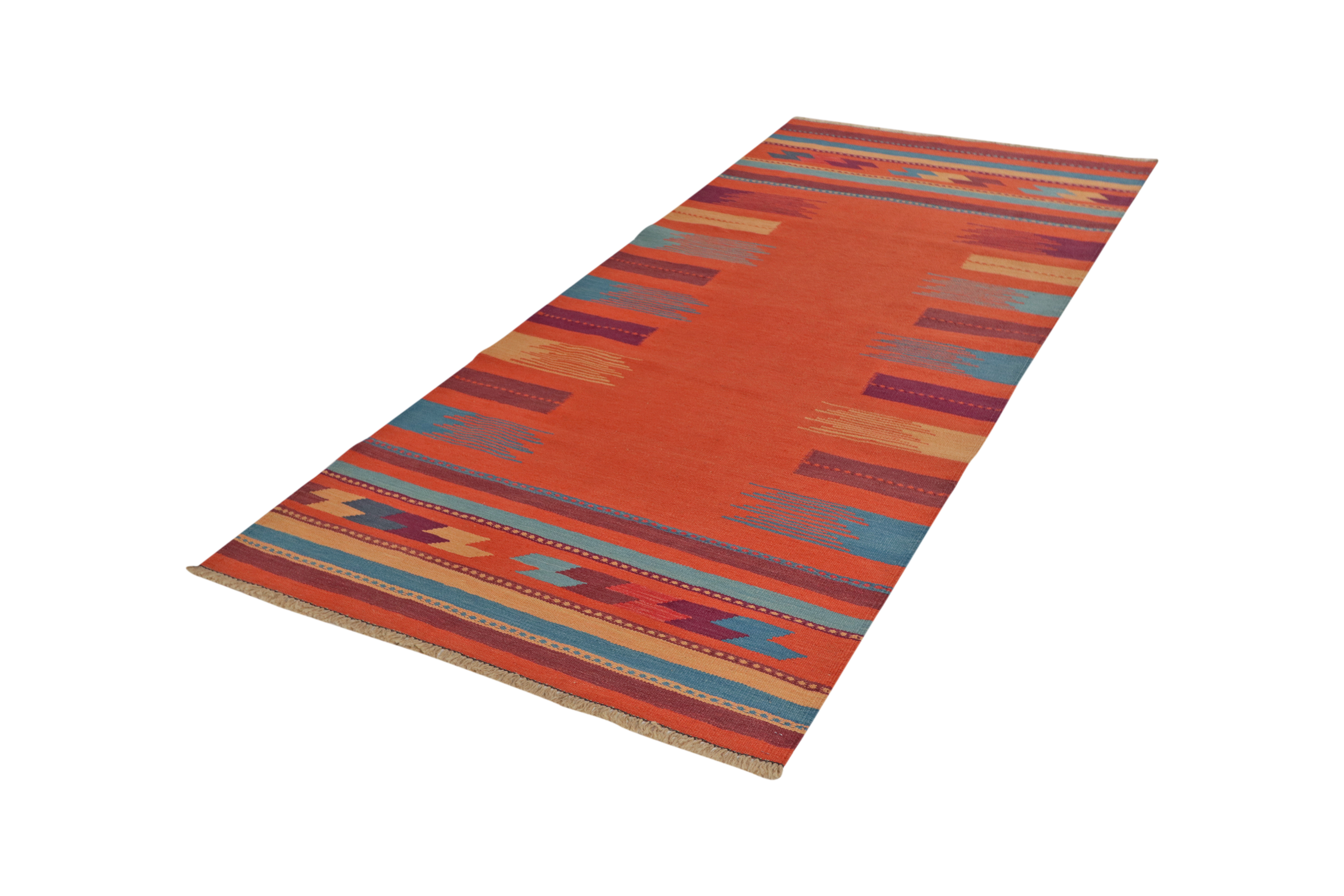 Kilim Gashgai Teppich Orange