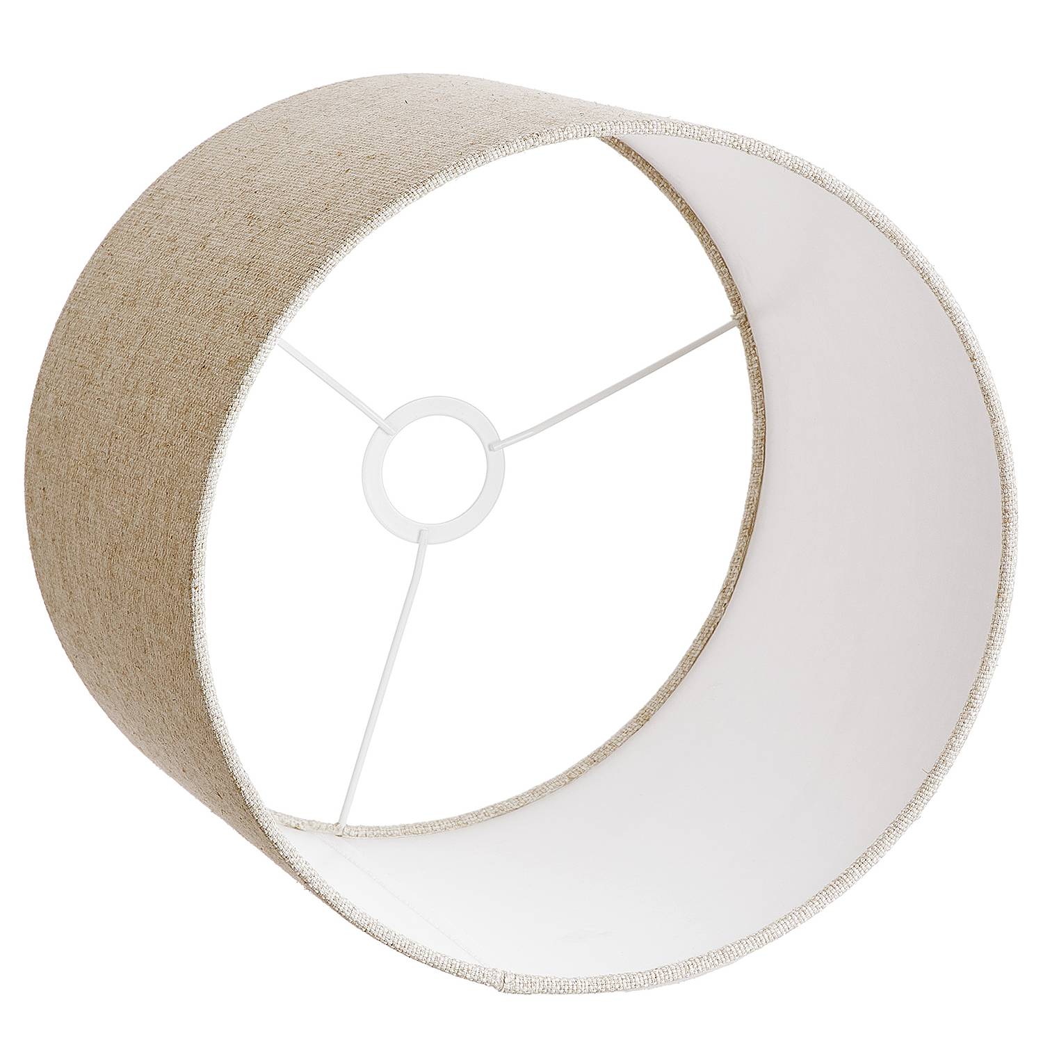 Lampenschirm TANA Leinen Viskose Eisen Durchmesser: 30 cm