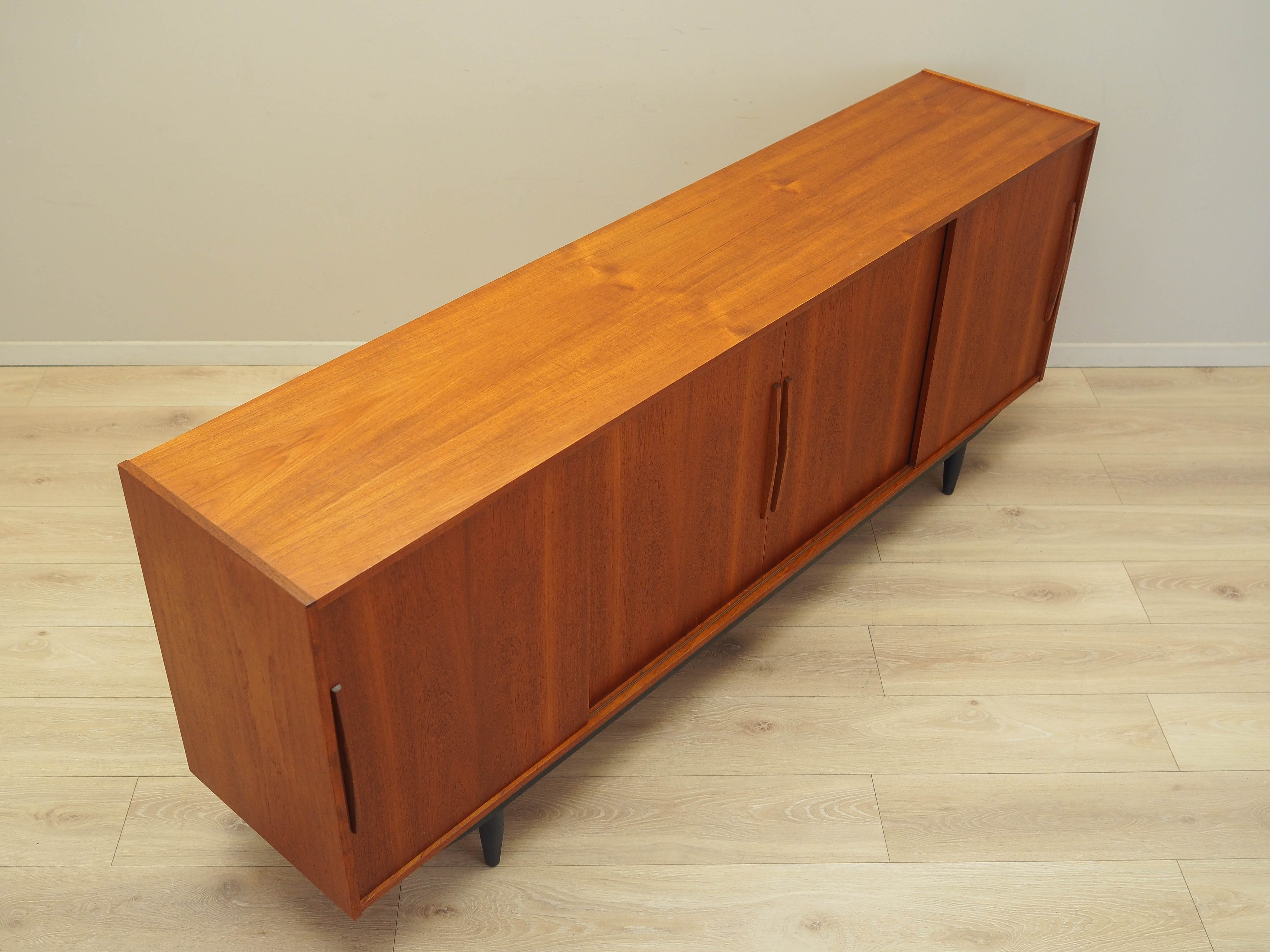 Teak-Sideboard Braun 1970er Jahre