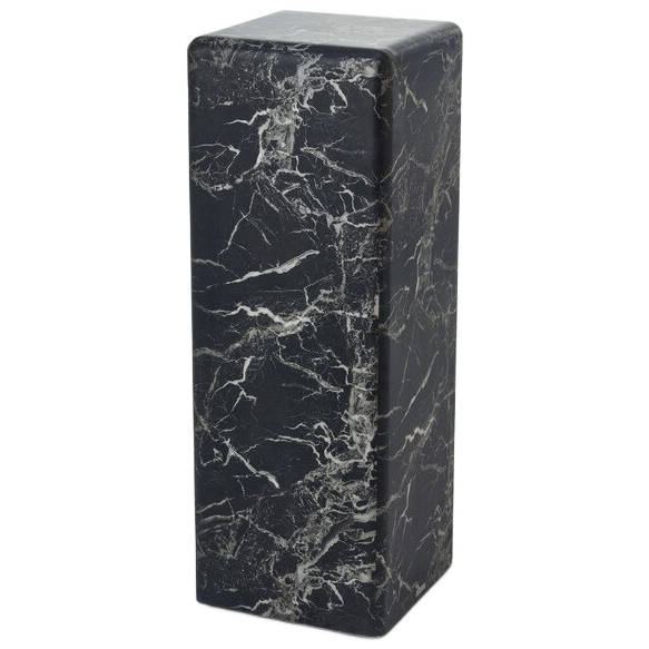 Säule Polspotten Marmor Schwarz
