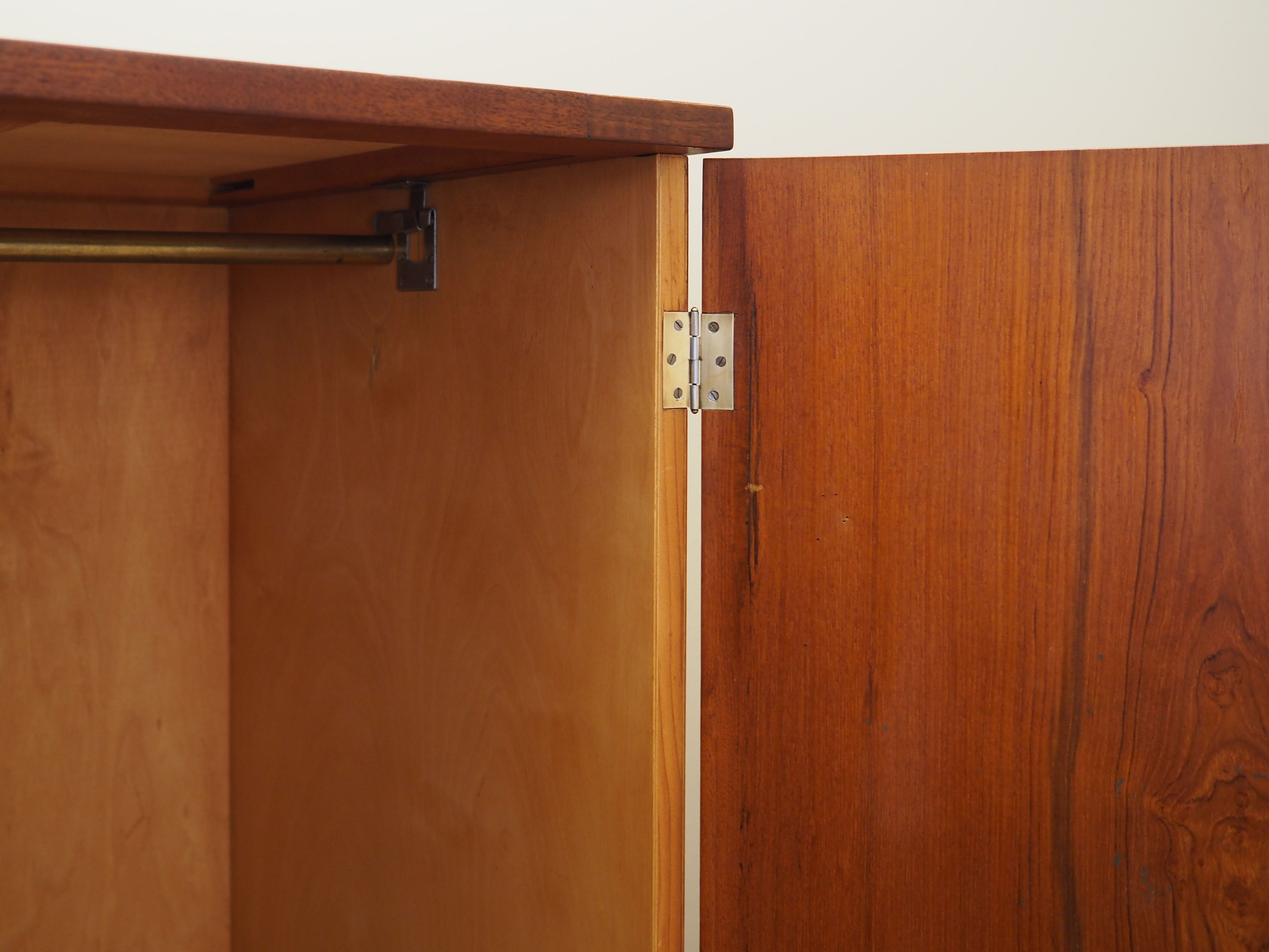 Kleiderschrank Teakholz 1960er Jahre