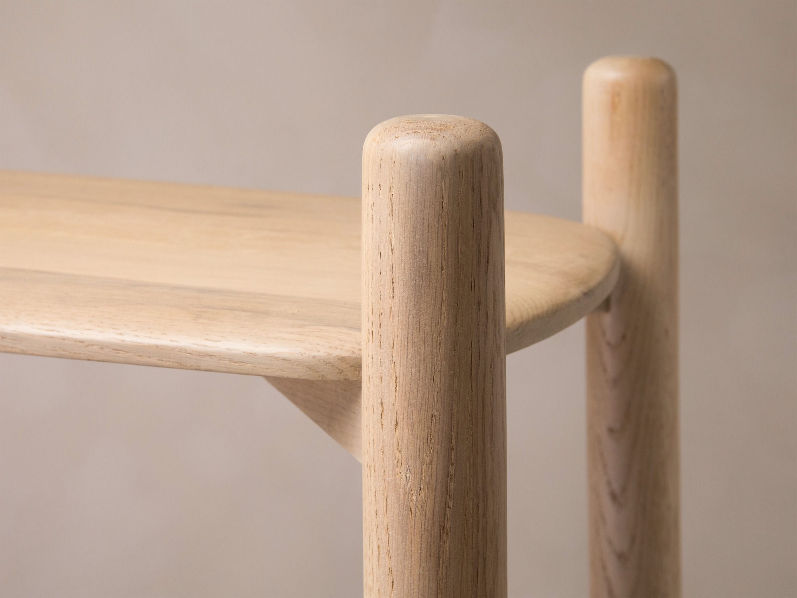 Aires Bücherregal Eichenholz Nature 110x40x170 cm