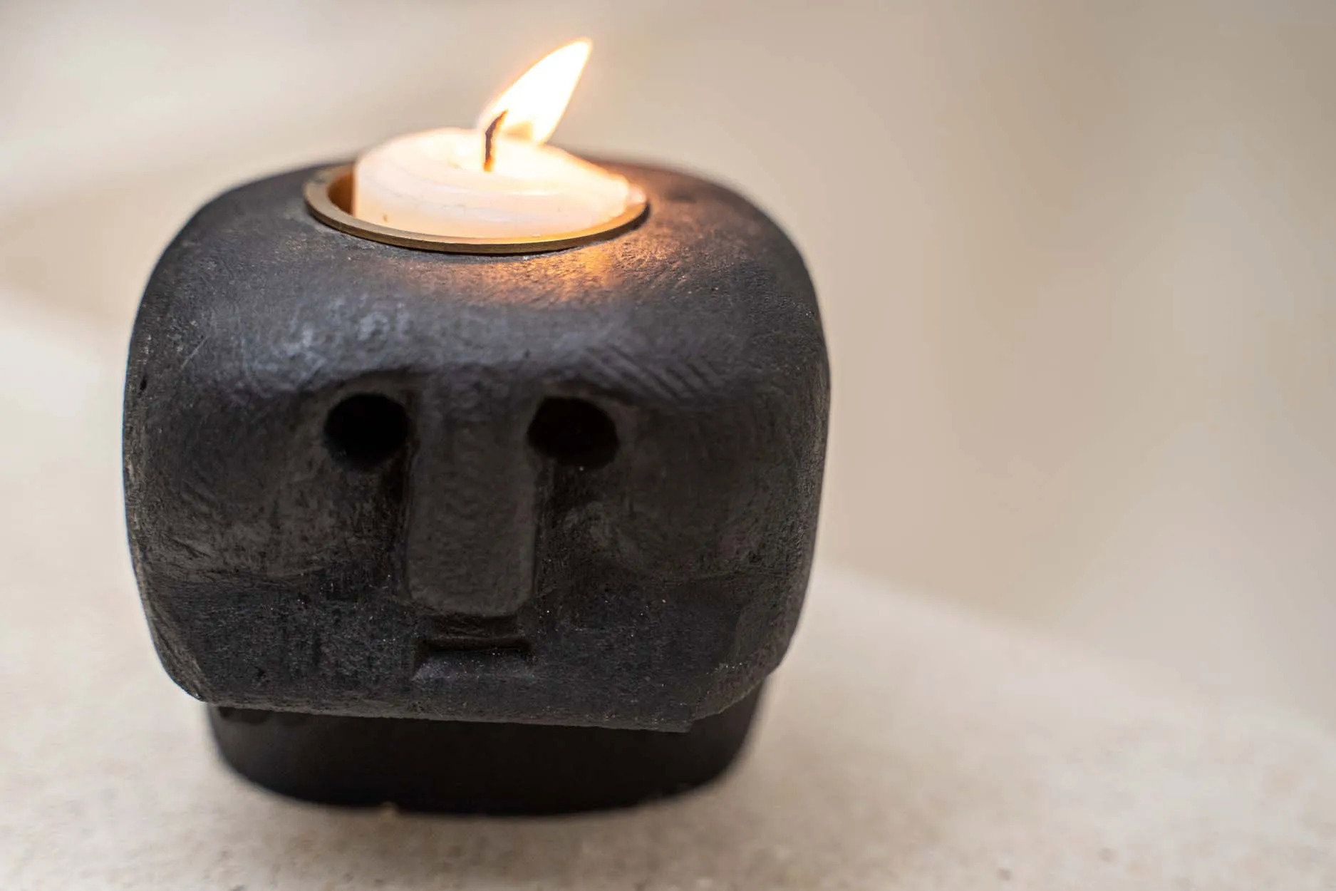 Sumba Stone #27 Candle Holder