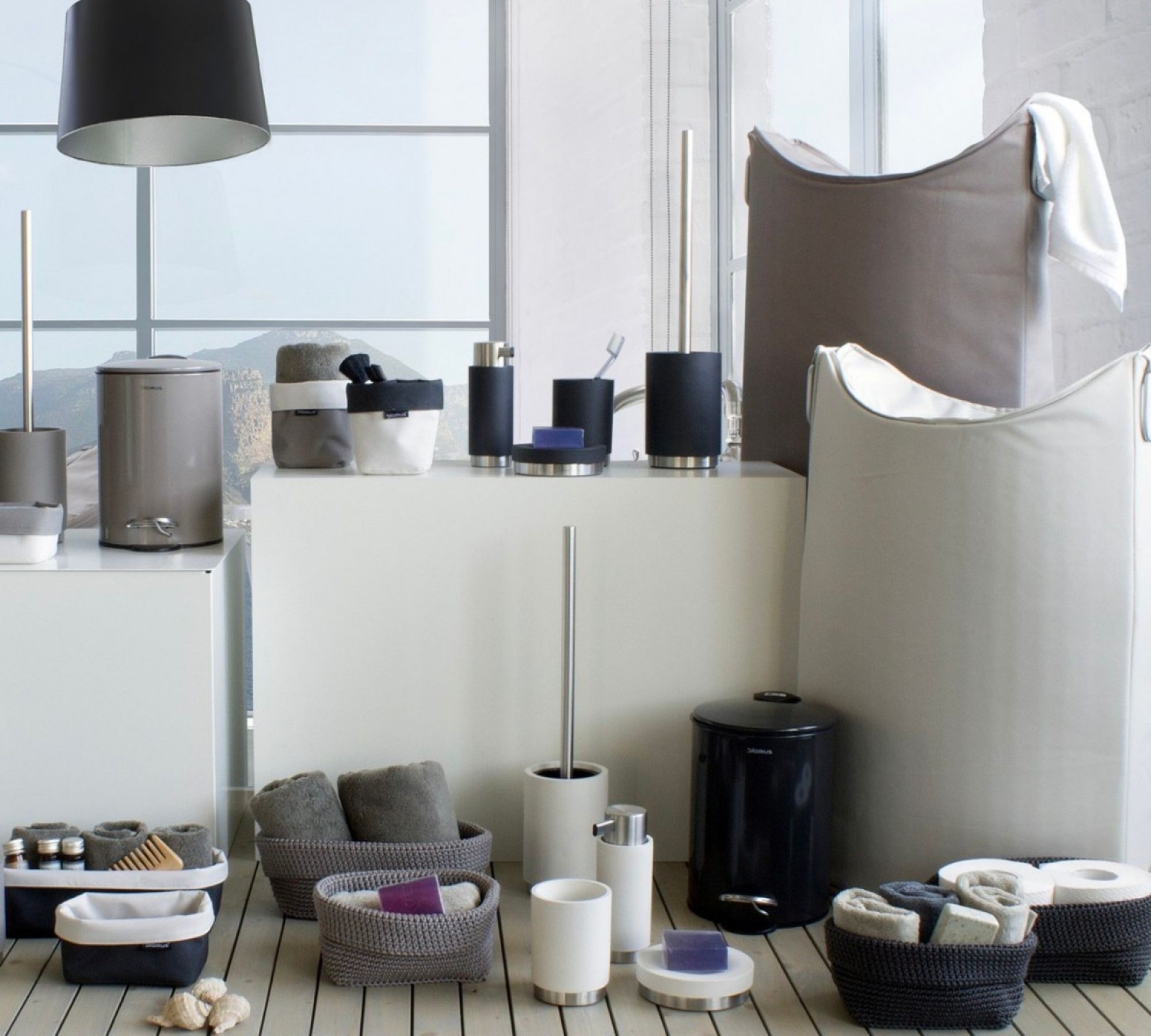 Ara WC-Bürste Edelstahl Matt Anthrazit 68860