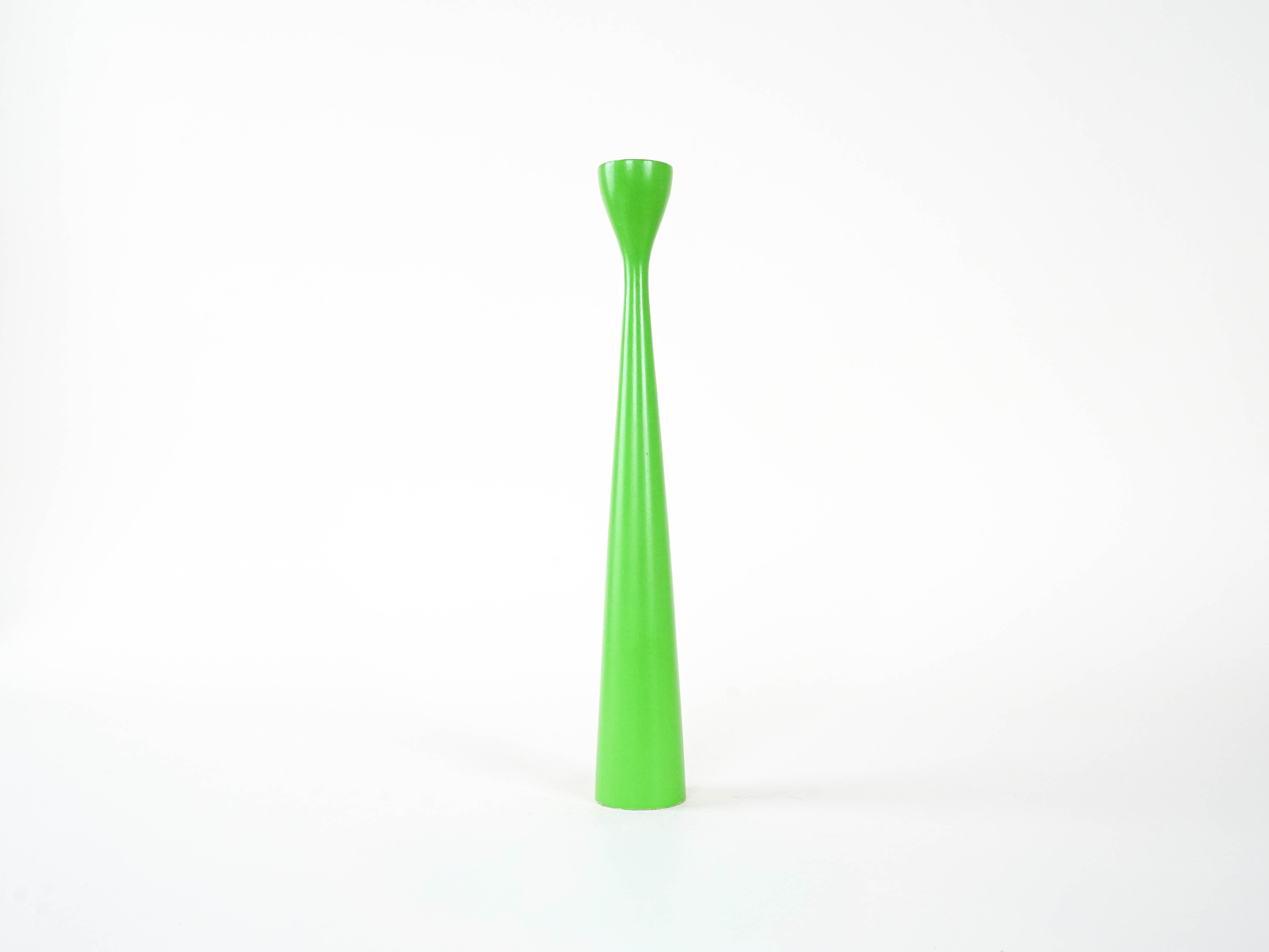 Candlestick 1970s Green