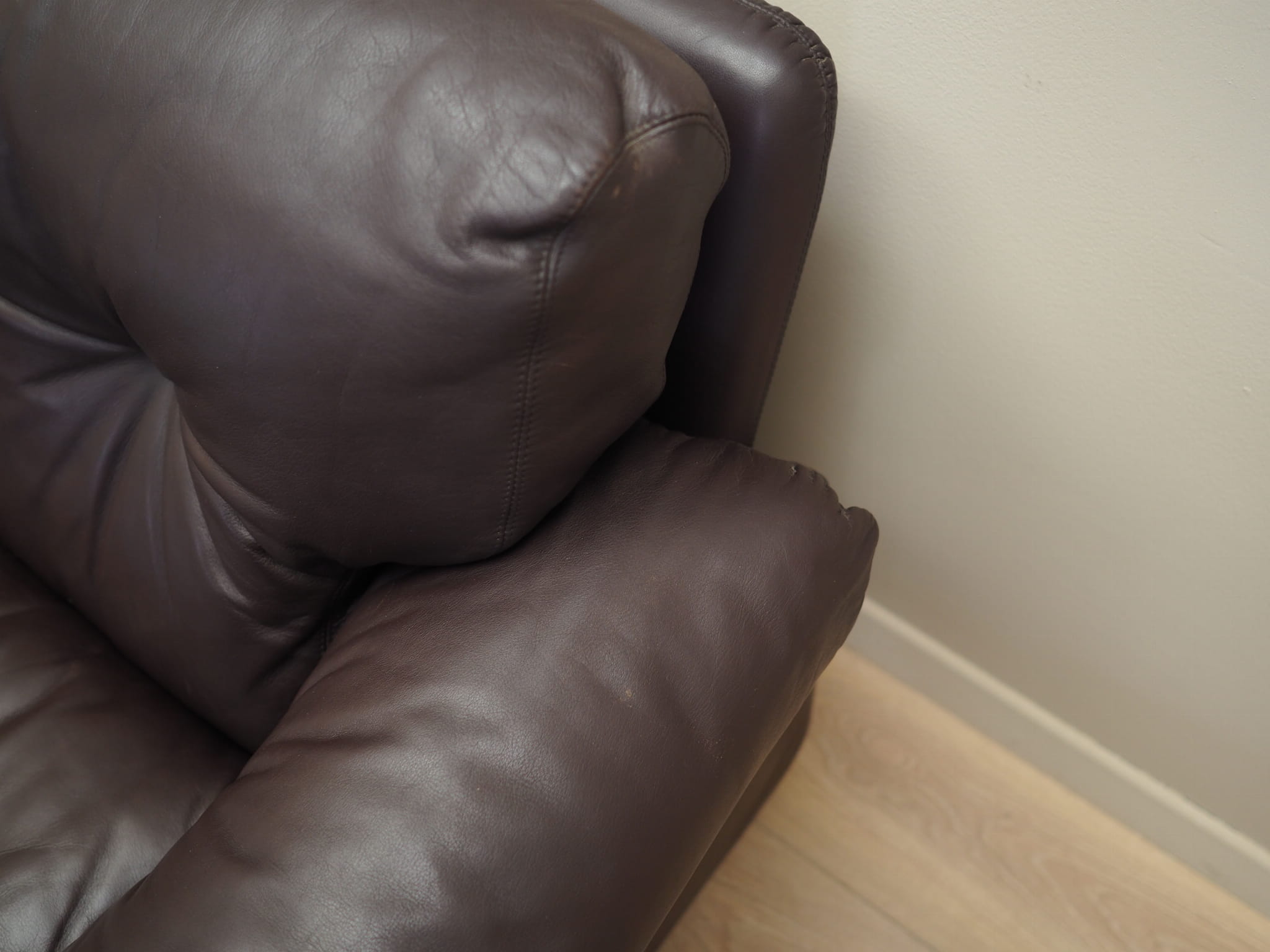 Coronado Wohnzimmer-Set Leder 1960er Jahre